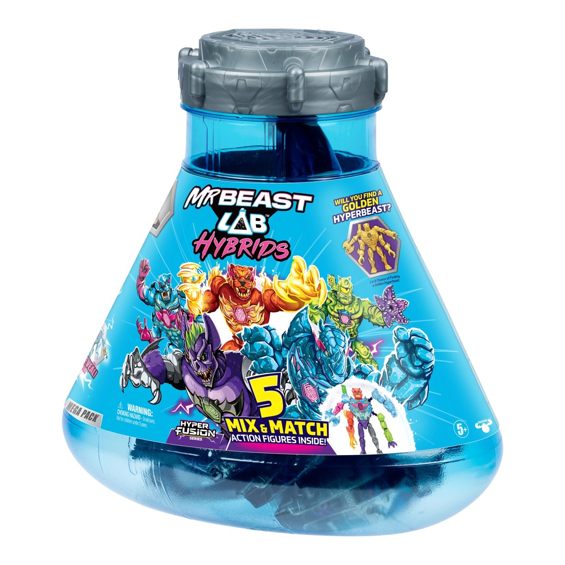 3 MrBeast Lab Hybrids 5 Mix & Match Figures Mega Pack, 3 of 11