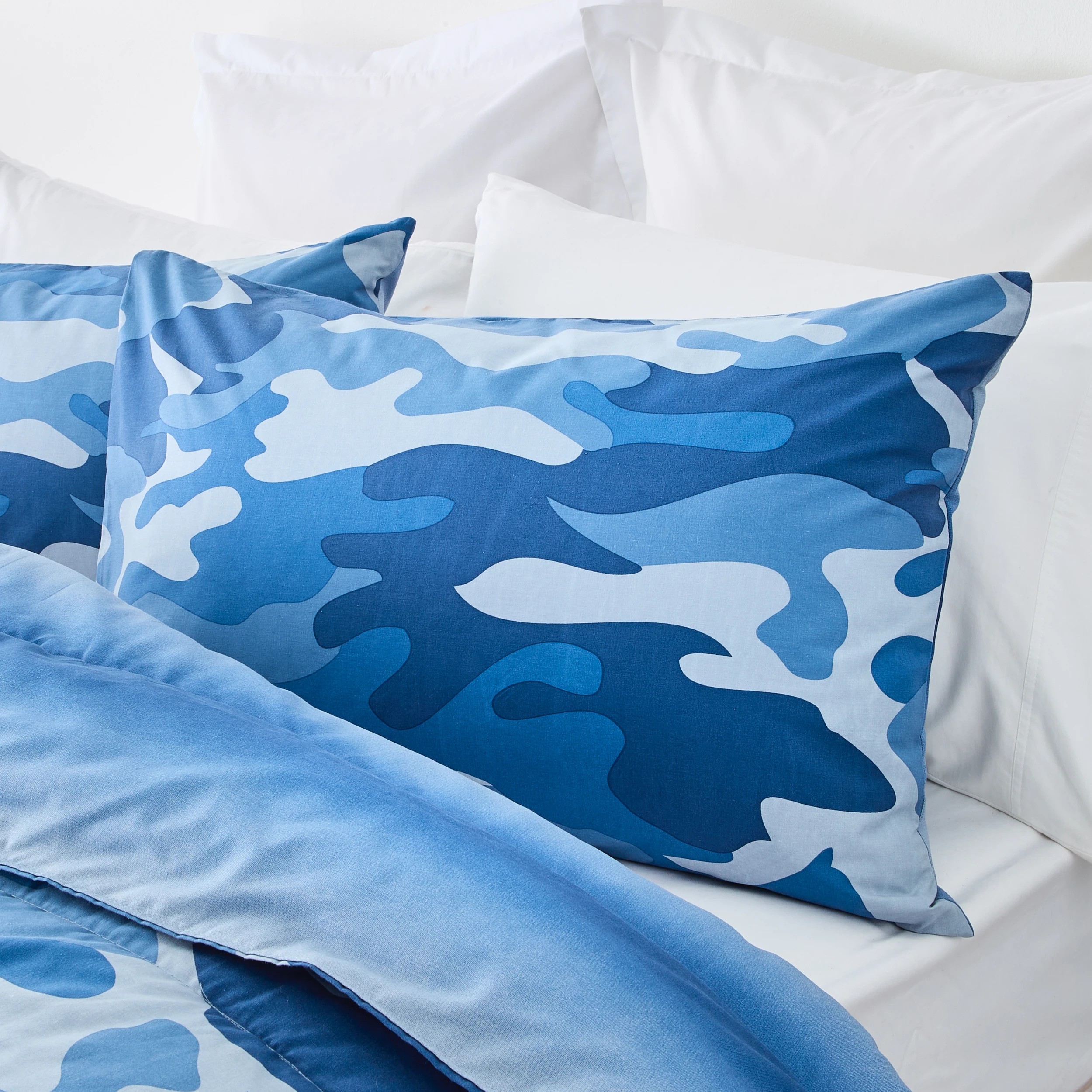 3 Camo Cotton Rich Cover Reversible Comforter Set - Double Bed, 3 of 7