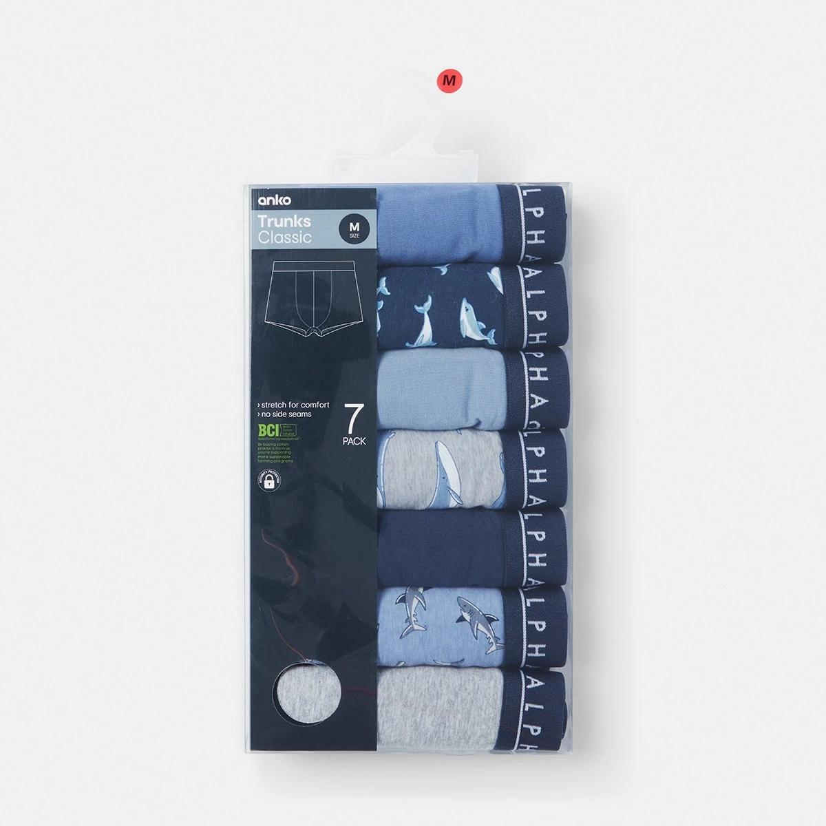 10 7 Pack Printed Trunks MARINE LIFE, 10 of 10