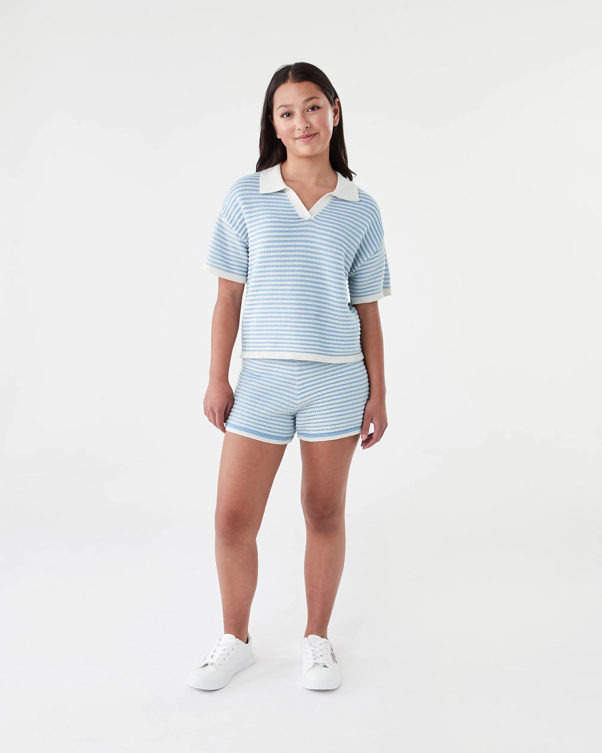 6 Knit Shorts Mlt Stripe, 6 of 7