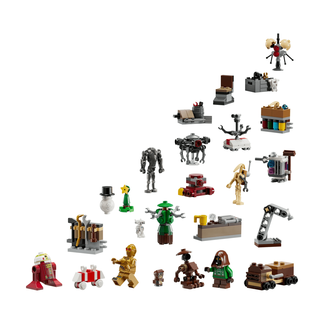 2 LEGO Star Wars Advent Calendar 2025 75418, 2 of 10