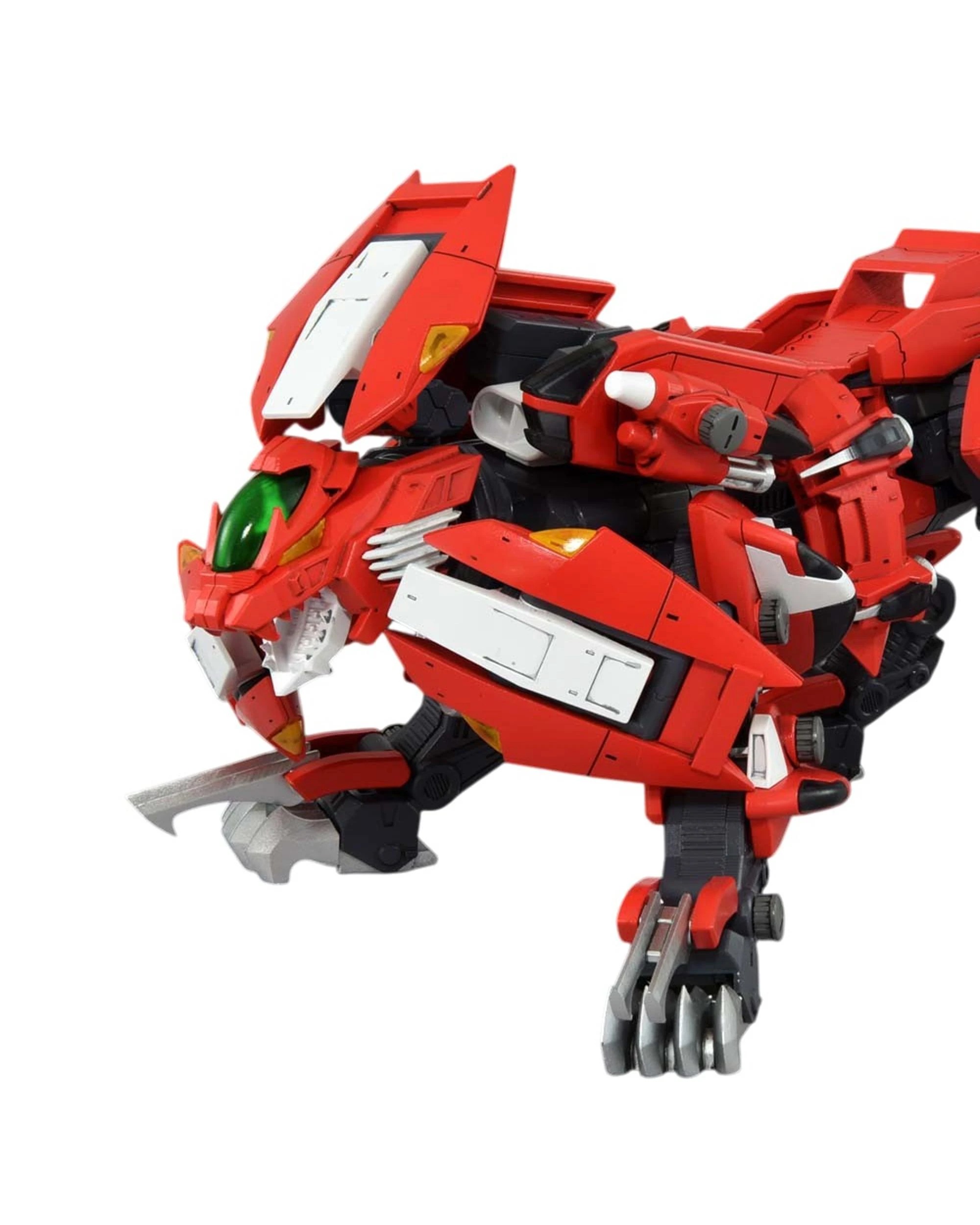 10 Kotobukiya Tomy Zoids Realize Model RMZ-007 Trinity Liger Lion Type 1/100 Scale Plastic Model Kit, 10 of 10