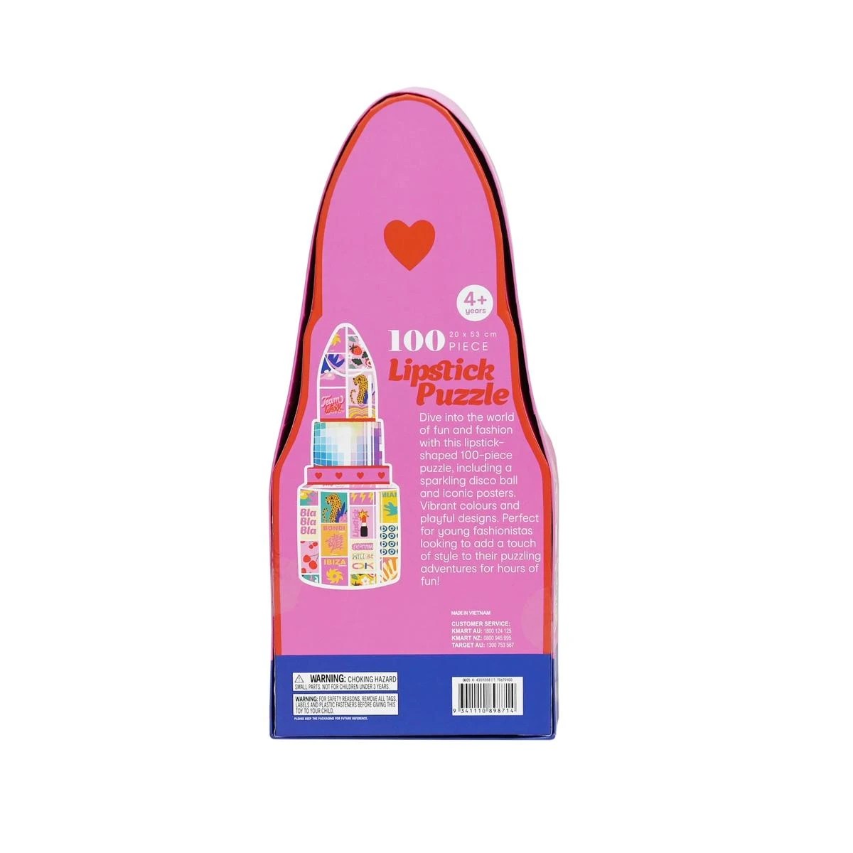 7 100 Piece Cupcake and Lipstick Puzzles - Assorted, 7 of 10