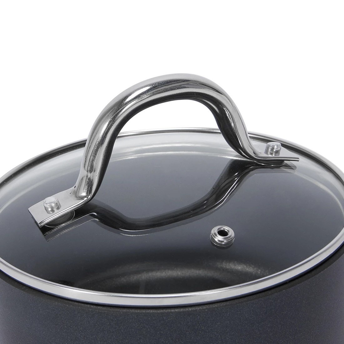 7 16cm Hard Anodised Non-Stick Saucepan, 7 of 9