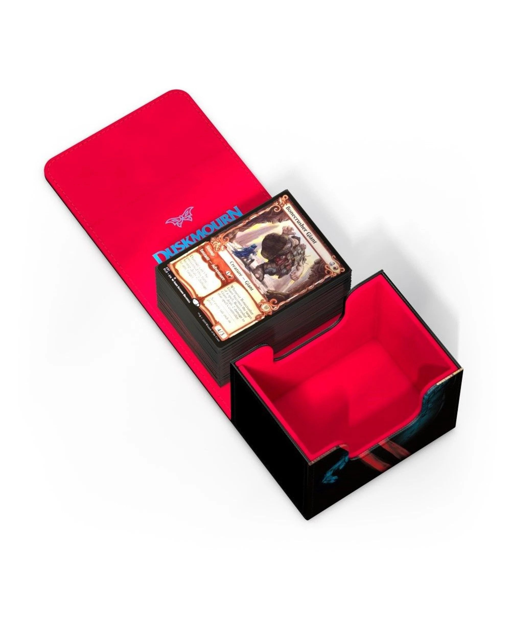 4 Ultimate Guard XenoSkin Sidewinder 100+ Magic The Gathering Duskmourn Deck Case - Marvin, Murderous Mimic, 4 of 4