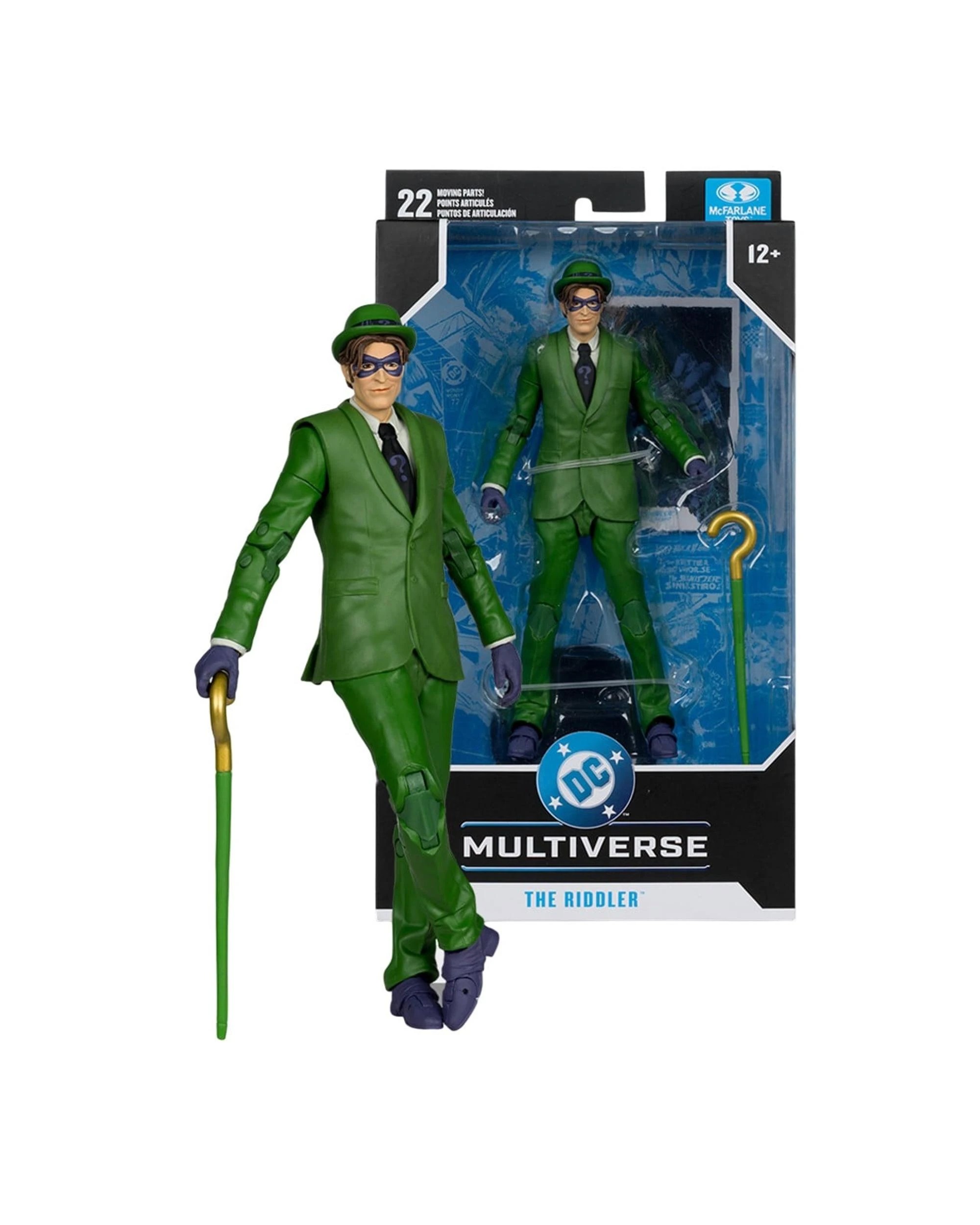 1 DC Multiverse Batman: Hush The Riddler 7 inch Action Figure, 1 of 9