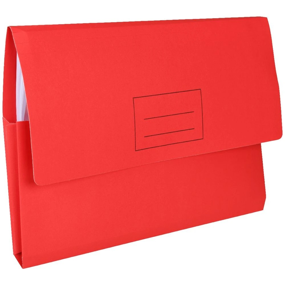 4 J.Burrows Foolscap Document Wallet Assorted 40 Pack, 4 of 4