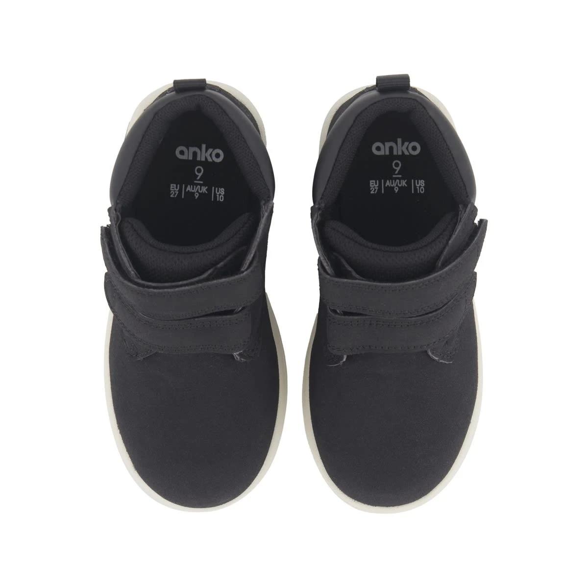 3 Junior Hi Top Casual Sneakers Black, 3 of 5