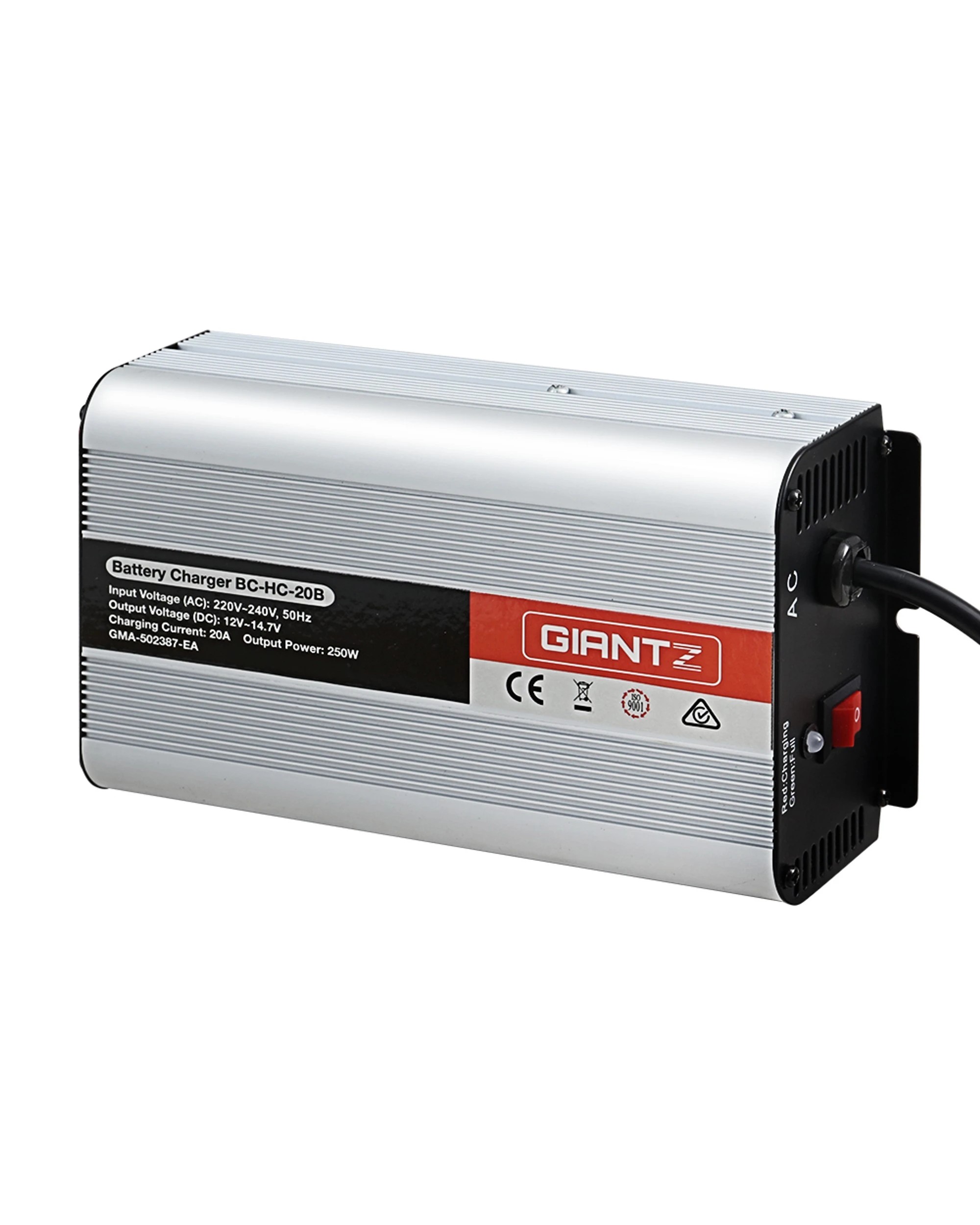 1 Giantz 12V 20A Car Battery Charger Inverter 20 Amp ATV 4WD Boat Caravan - Multi, 1 of 7