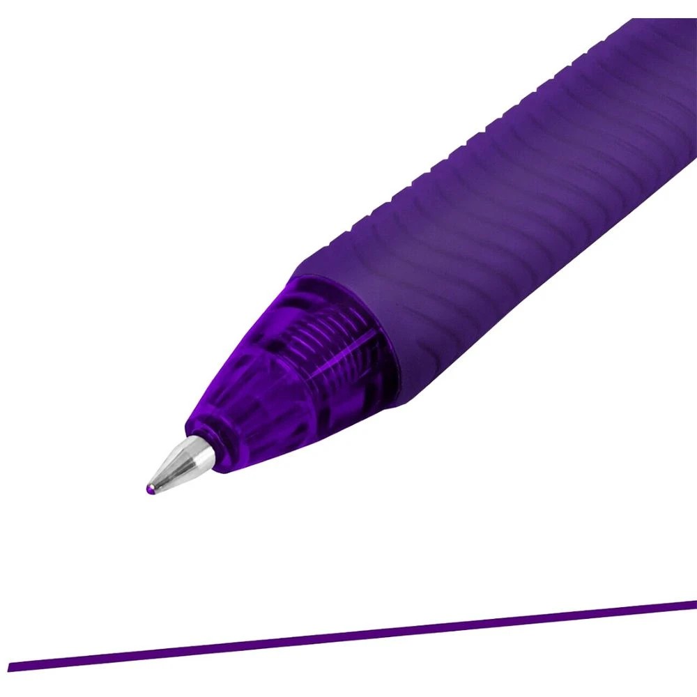 2 Pentel Energel X BL107 Gel Pen 0.7mm Violet, 2 of 5