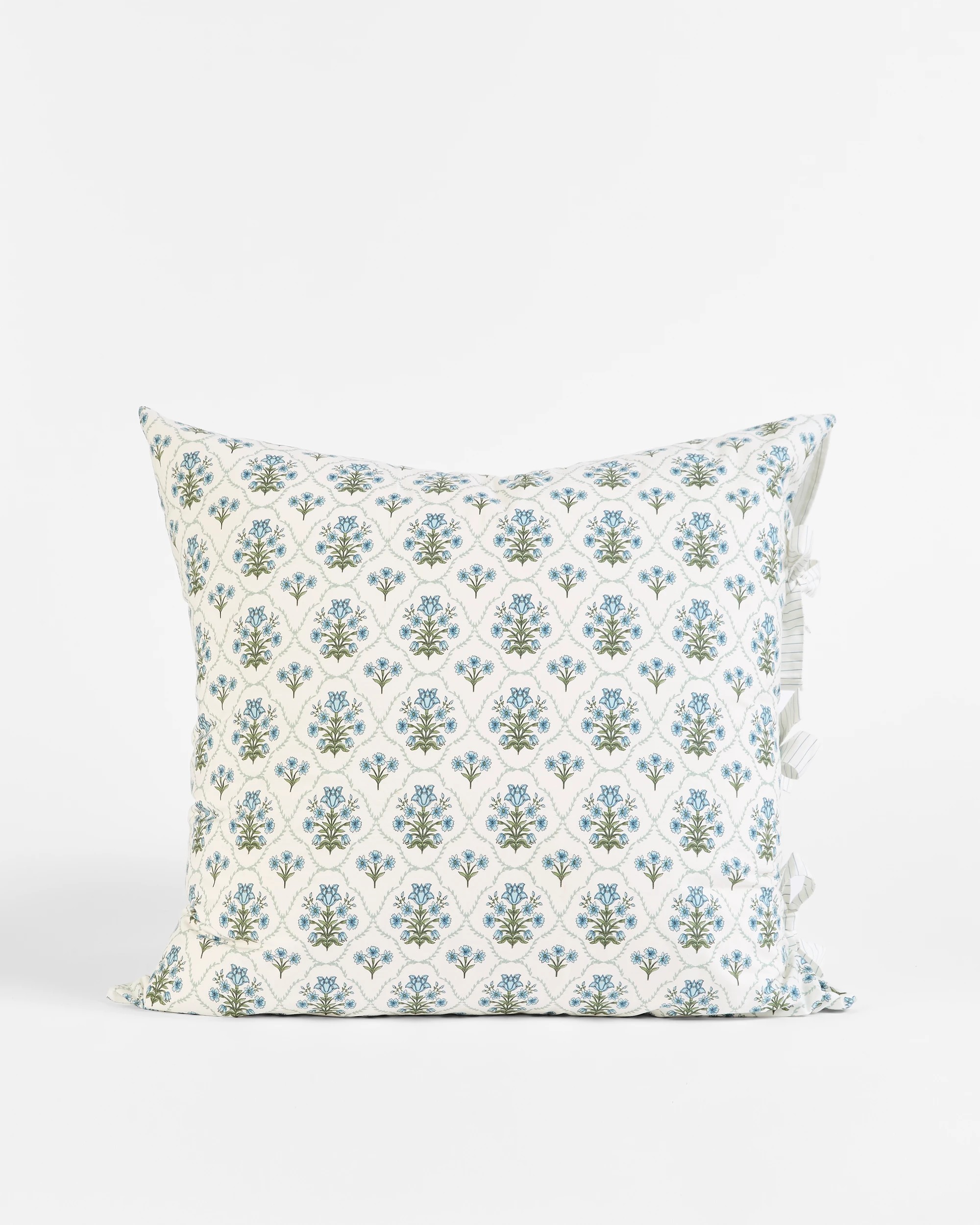 1 Target Adeline Australian Cotton Floral European Pillowcase - One Size - White, 1 of 4