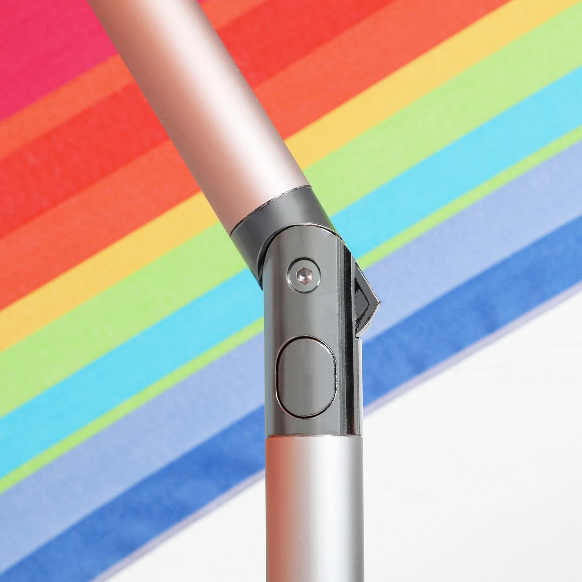 4 Mountview Outdoor Beach Umbrella 220cm Rainbow - Multi, 4 of 8