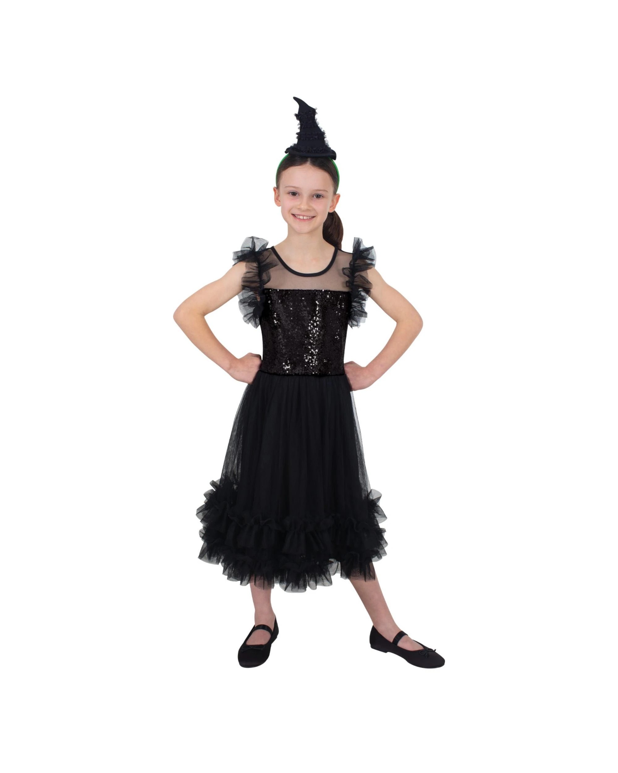 1 Wicked Elphaba Child Deluxe Costume Size 6-8 Years, 1 of 5