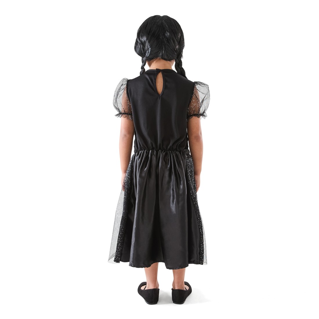 3 Horror Girl with Wig Costume - Ages 4-6, 3 of 10