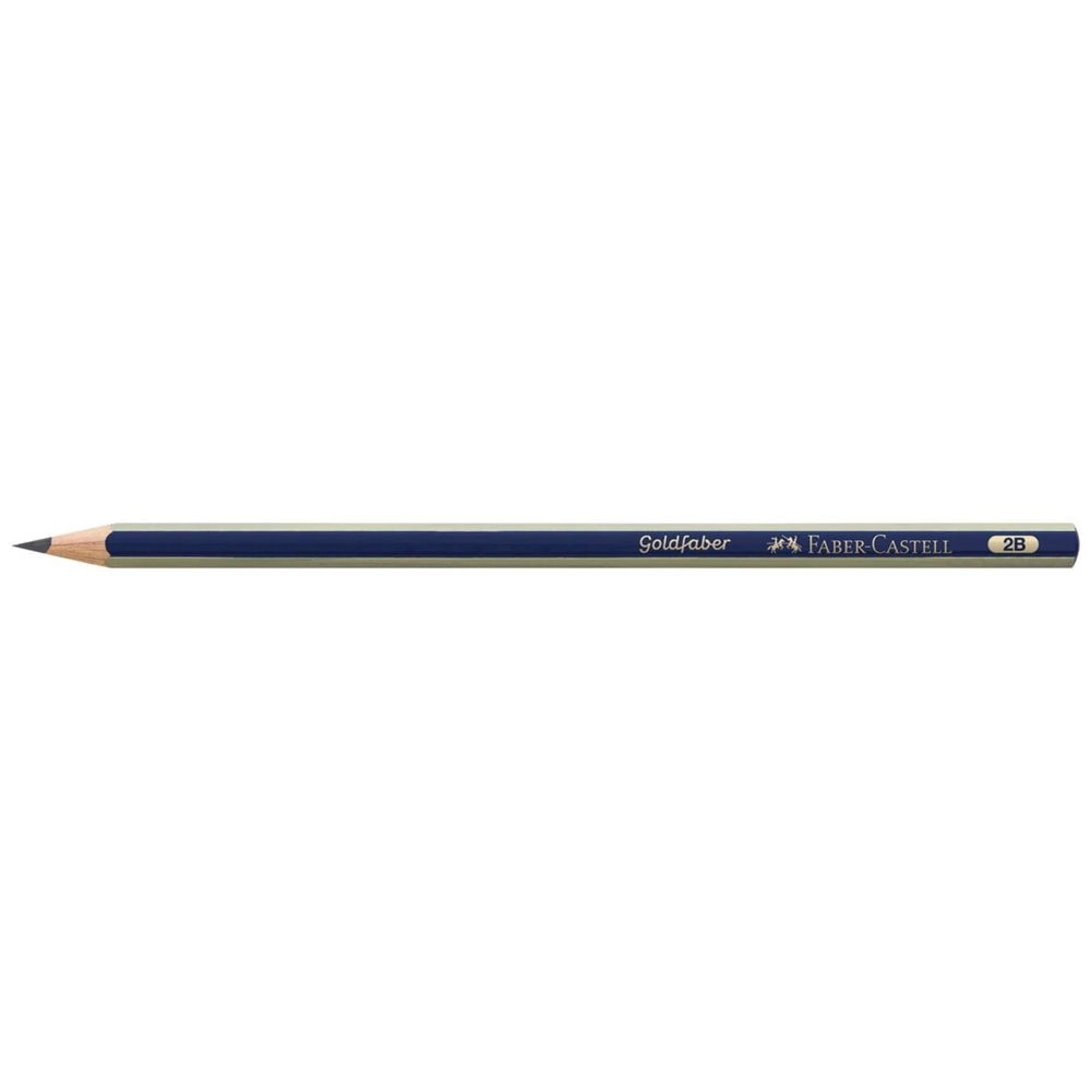 2 Faber-Castell Goldfaber Graphite Pencil 2B, 2 of 5
