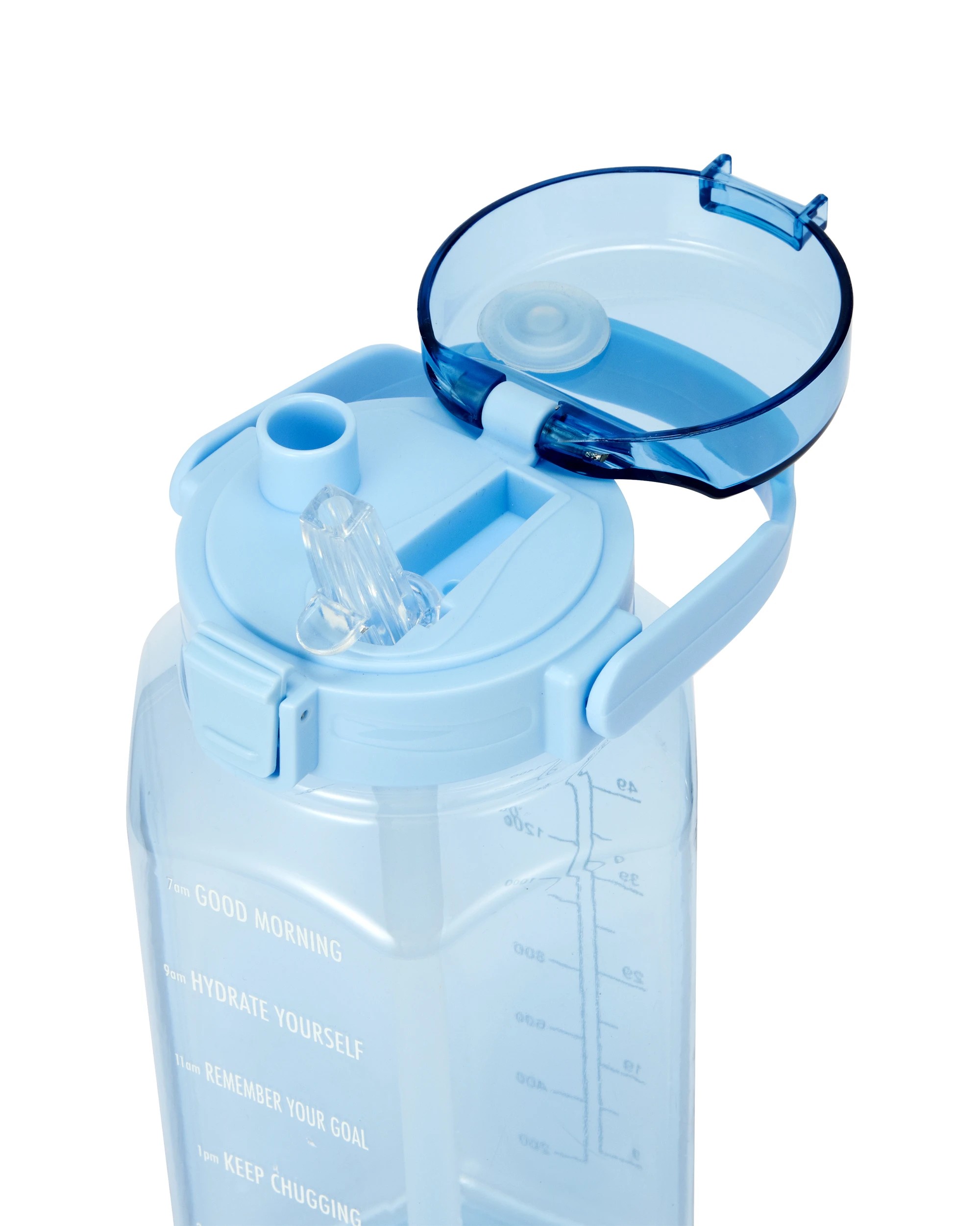 2 2L Blue Dual Intake Drink Bottle, 2 of 6