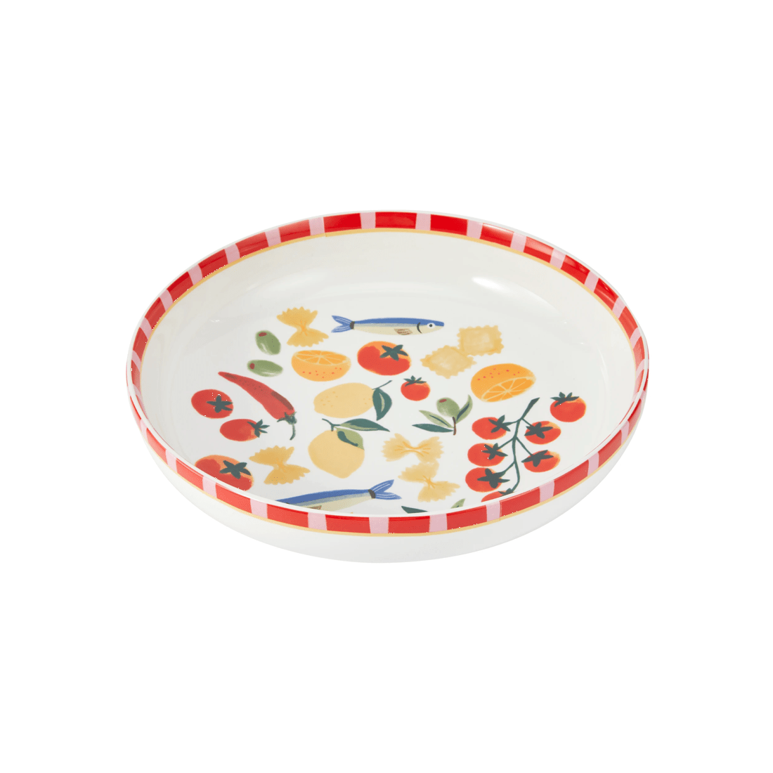 1 Mediterranean Serving Bowl, 1 of 4