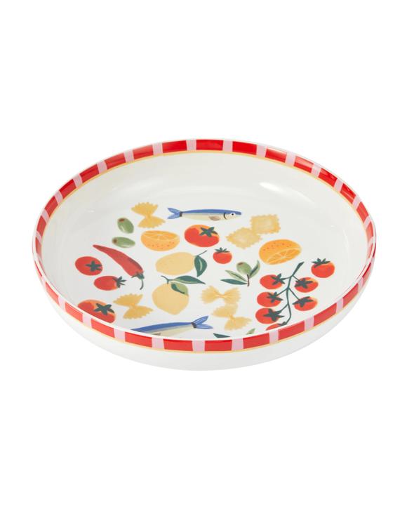 Mediterranean Serving Bowl