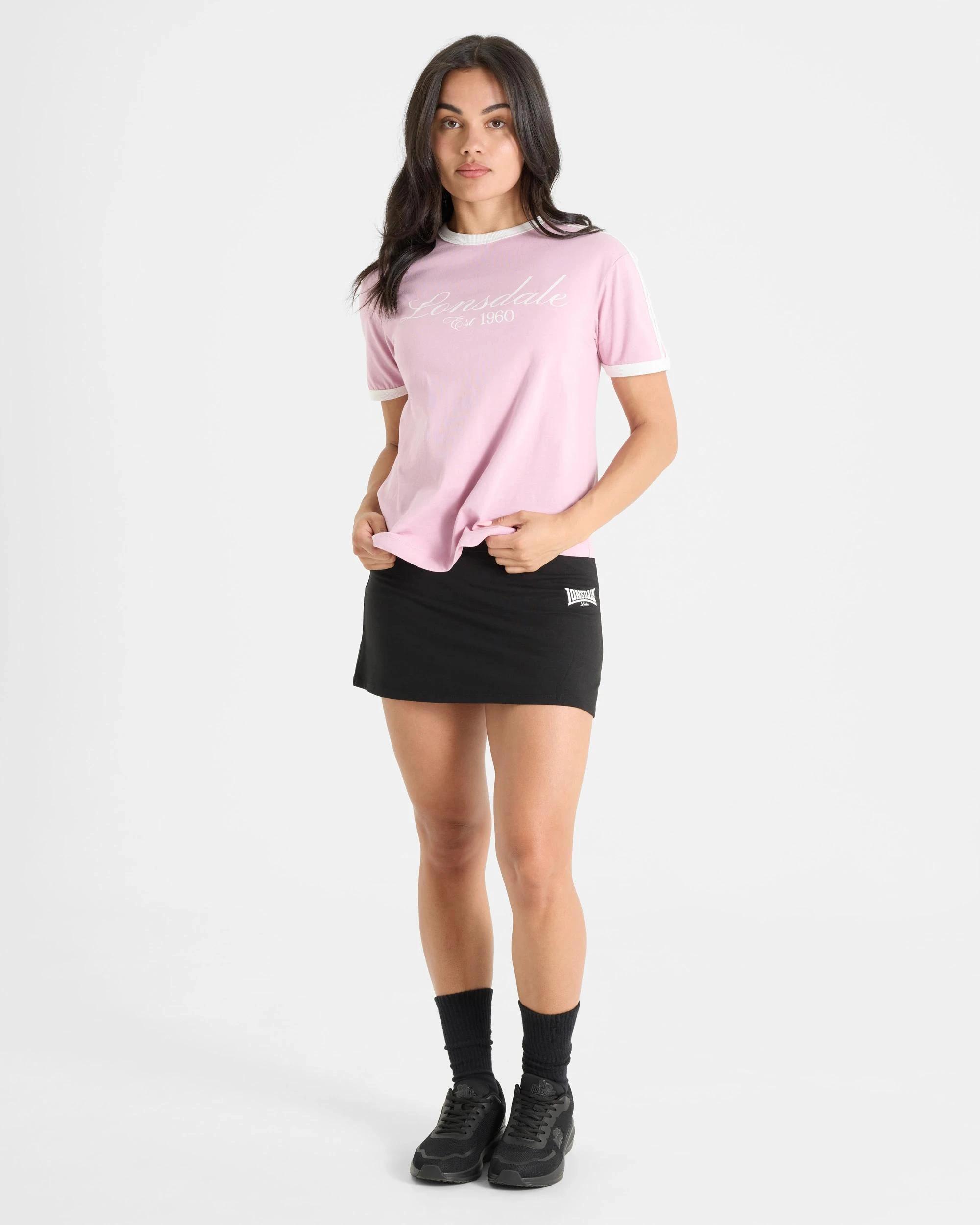 6 Lonsdale London Active Fold Over Skort BLACK, 6 of 6