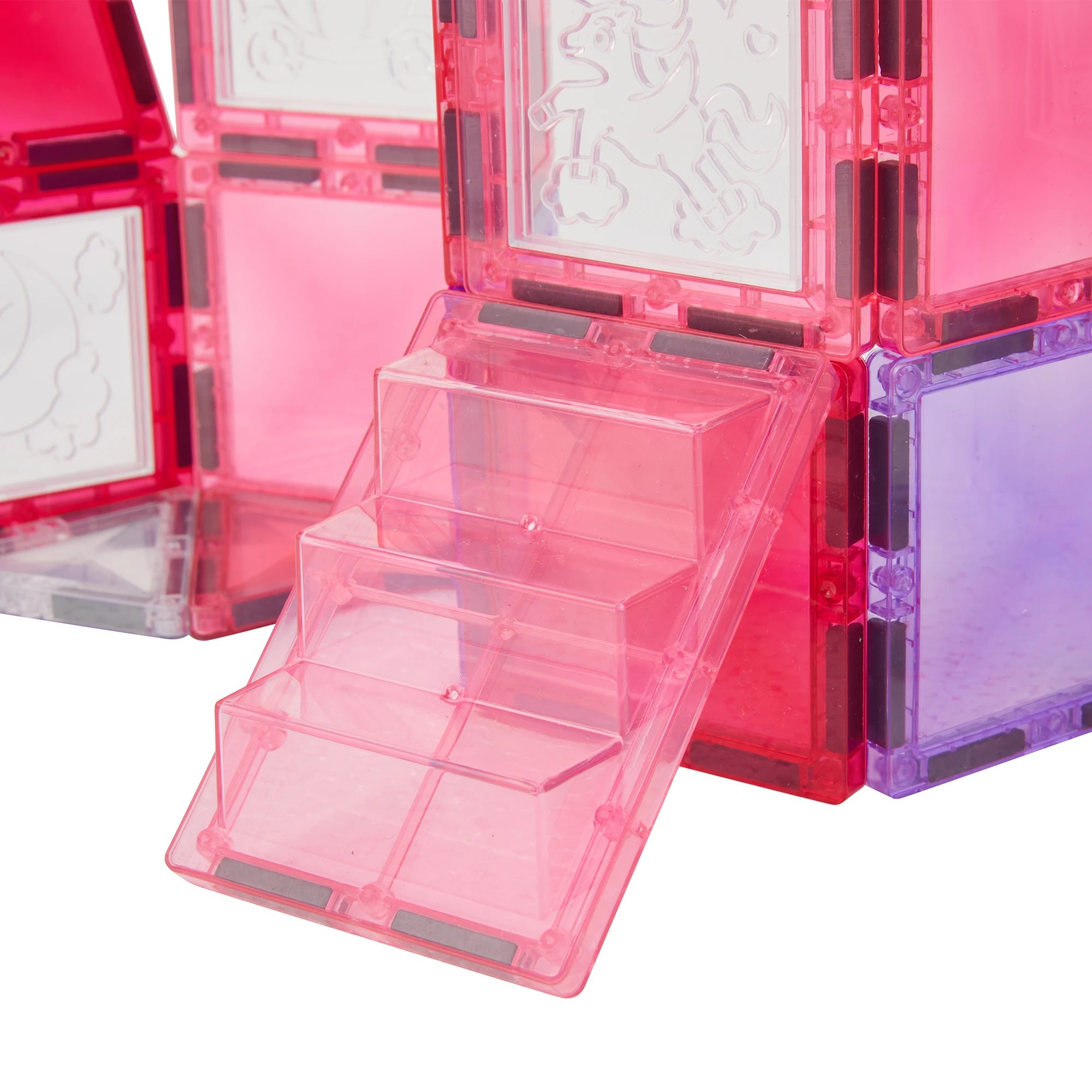 5 47 Piece Magnetics Paint Your Own Castle Playset, 5 of 10