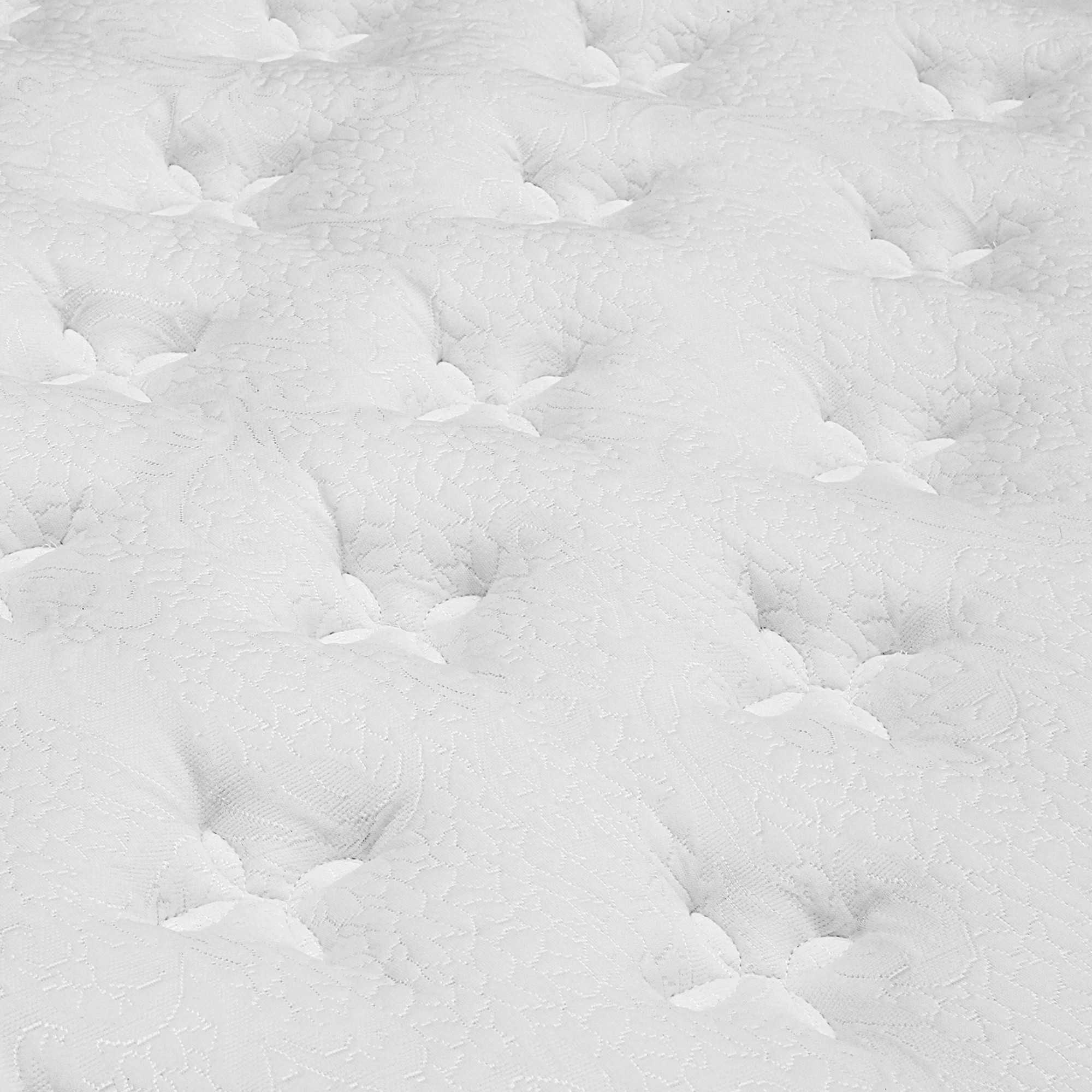 8 Giselle Bedding Mattress, 31cm Thick Pocket Spring Mattress - King Single Bed - White, 8 of 10
