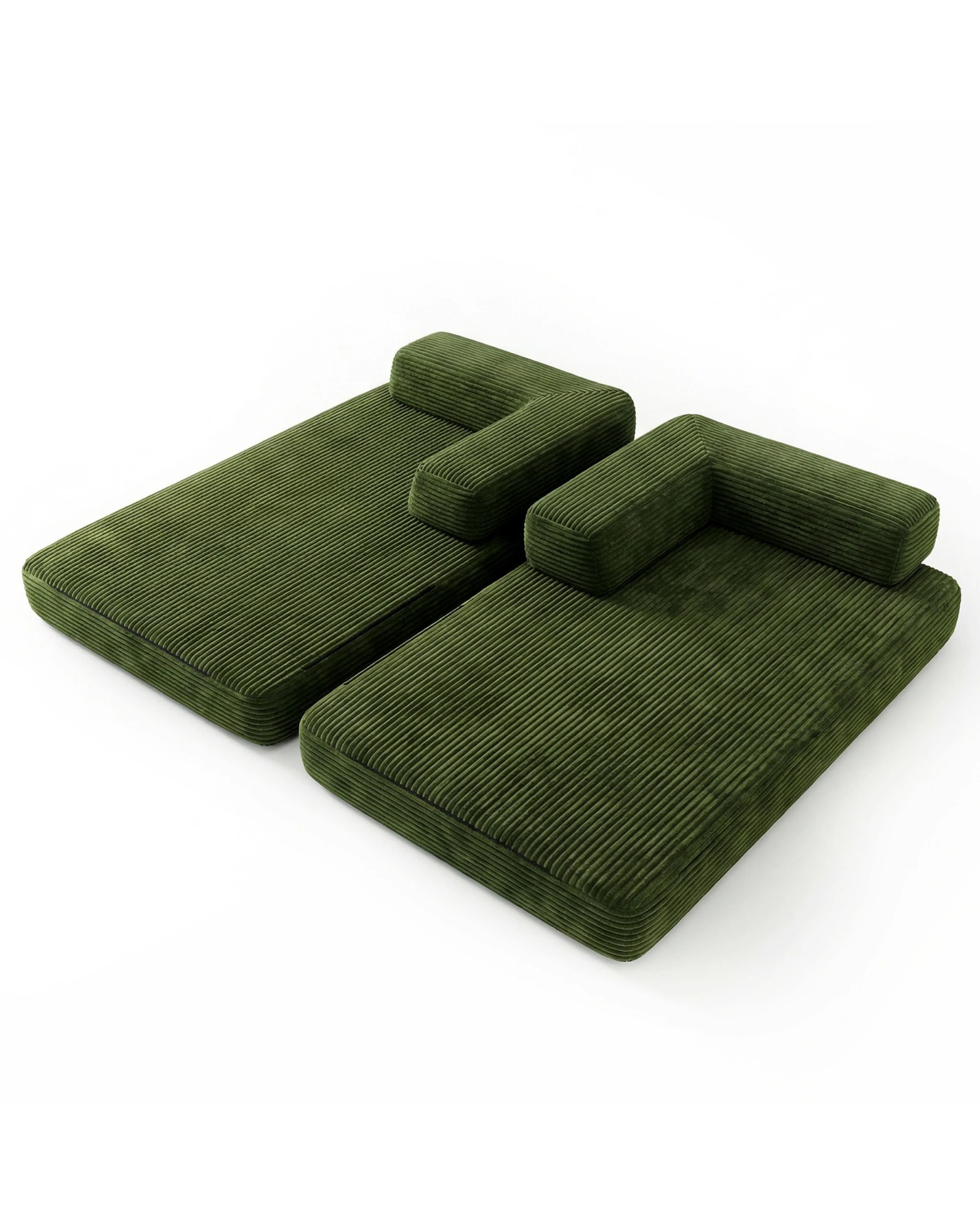 7 Advwin Folding Sofa Bed 5 in 1 Convertible Floor Loveseat, 7 of 7