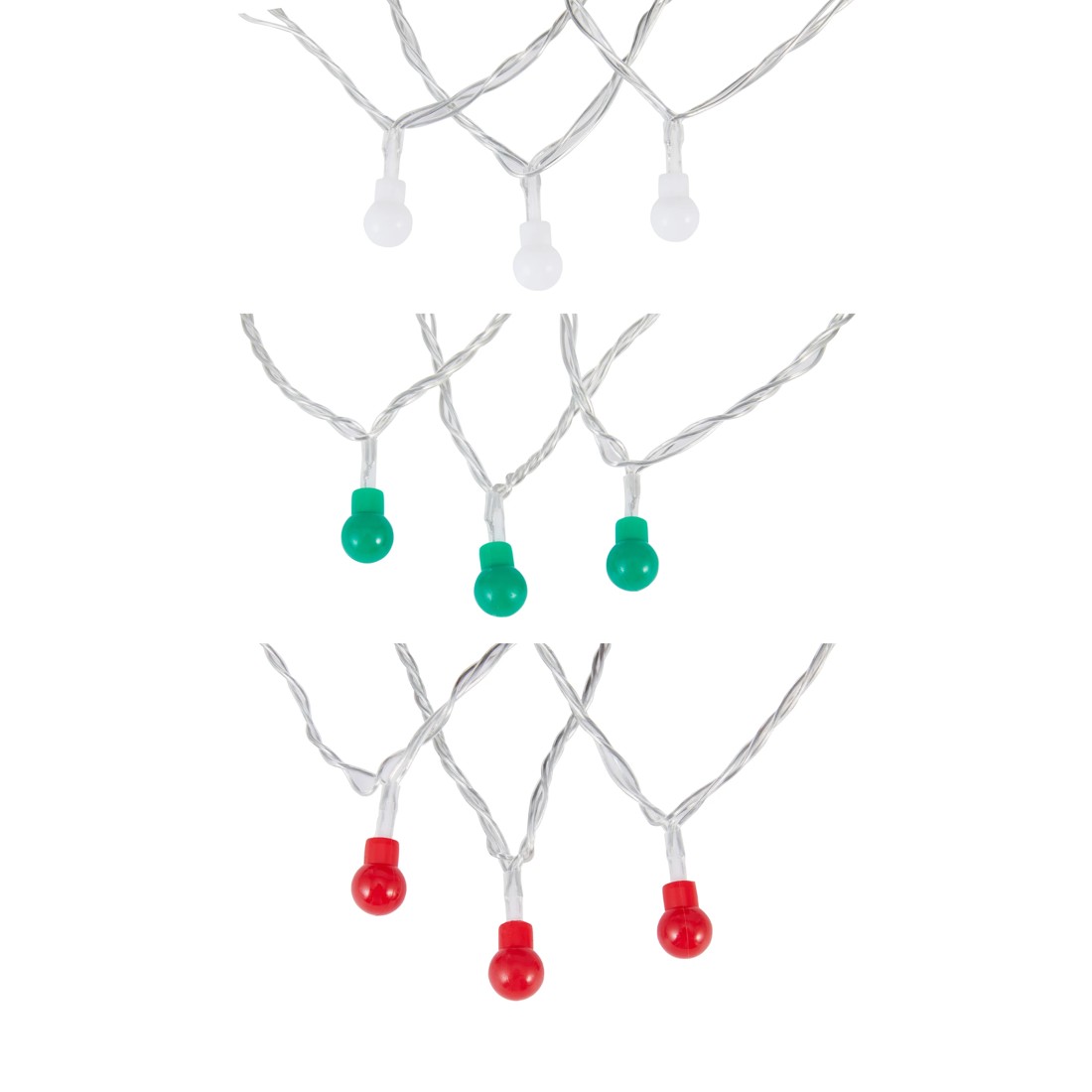 3 Low Voltage 150 LED Multifunction Warm White Berry Lights - Assorted, 3 of 7