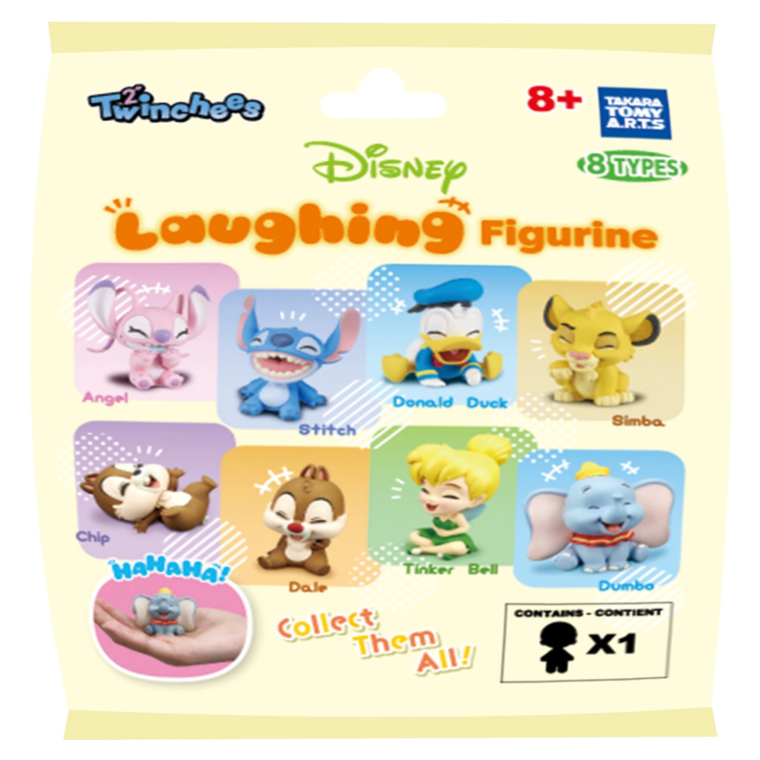 1 Tomy Twinchees Disney Laughing Figures - Assorted - Multi, 1 of 3