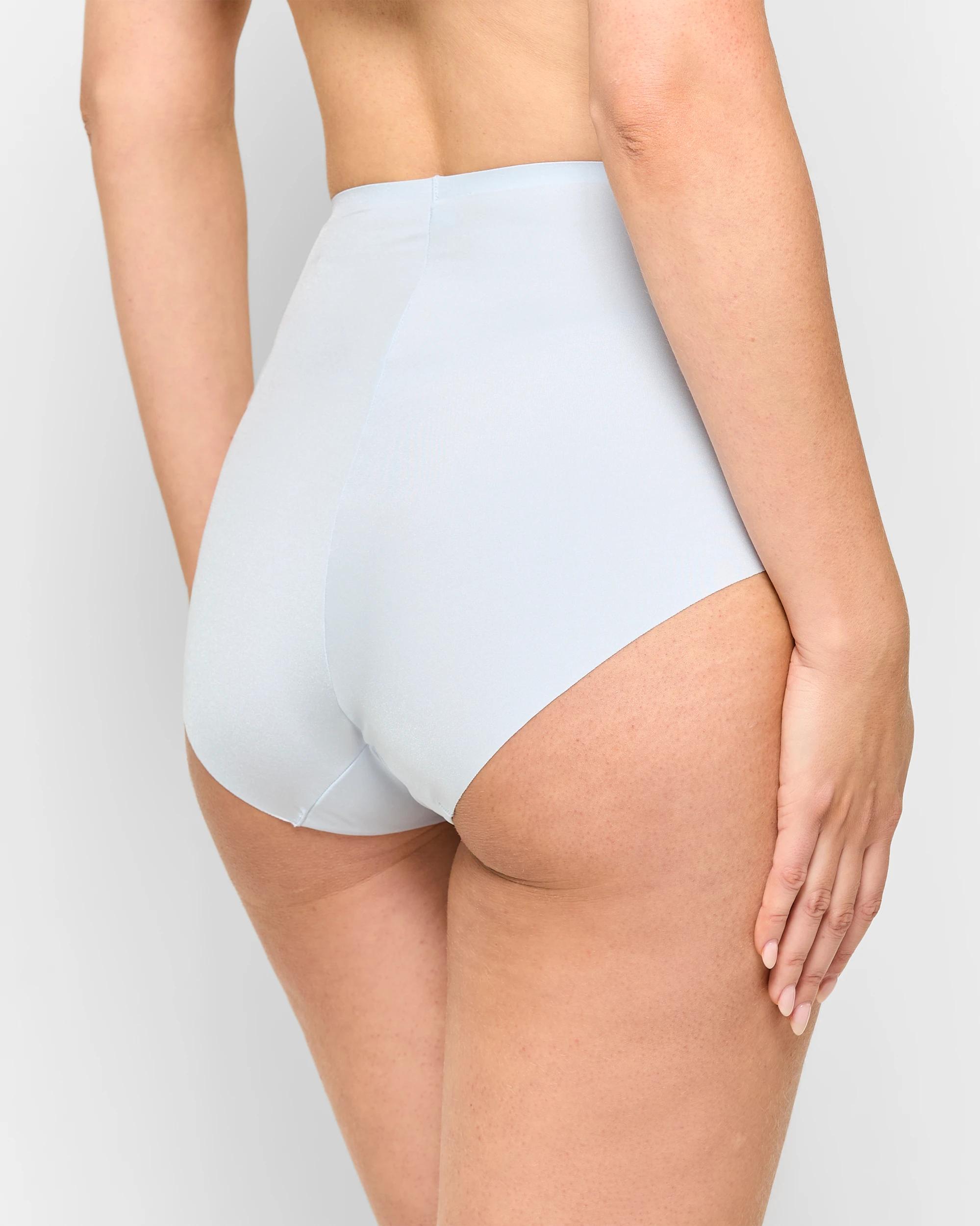 4 Target Womens Bonded No Show Full Briefs 2 Pack FOREVER BLUE/HEATHER, 4 of 4