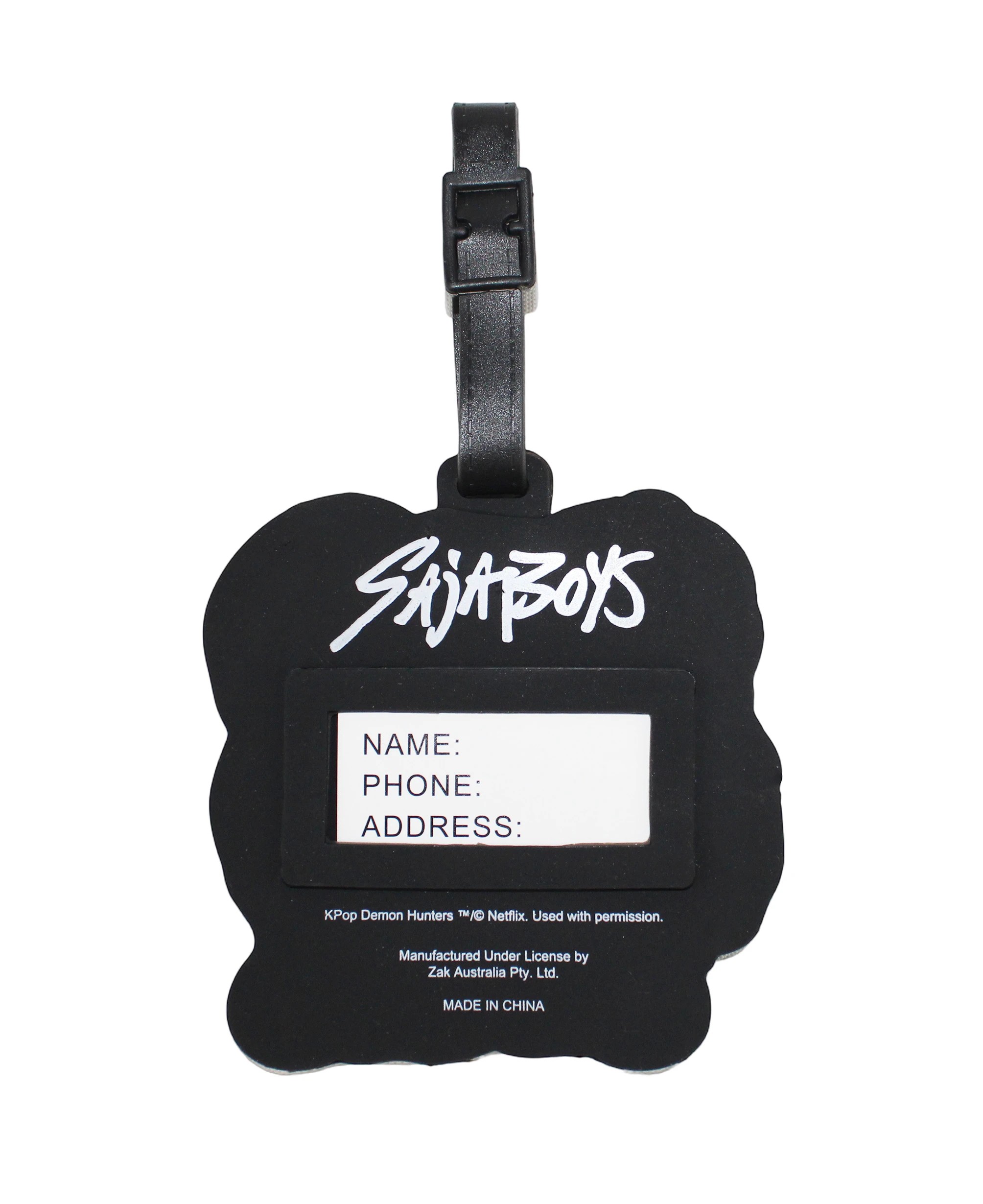3 KPop Demon Hunters Bag Tag - Saja Boys, 3 of 3