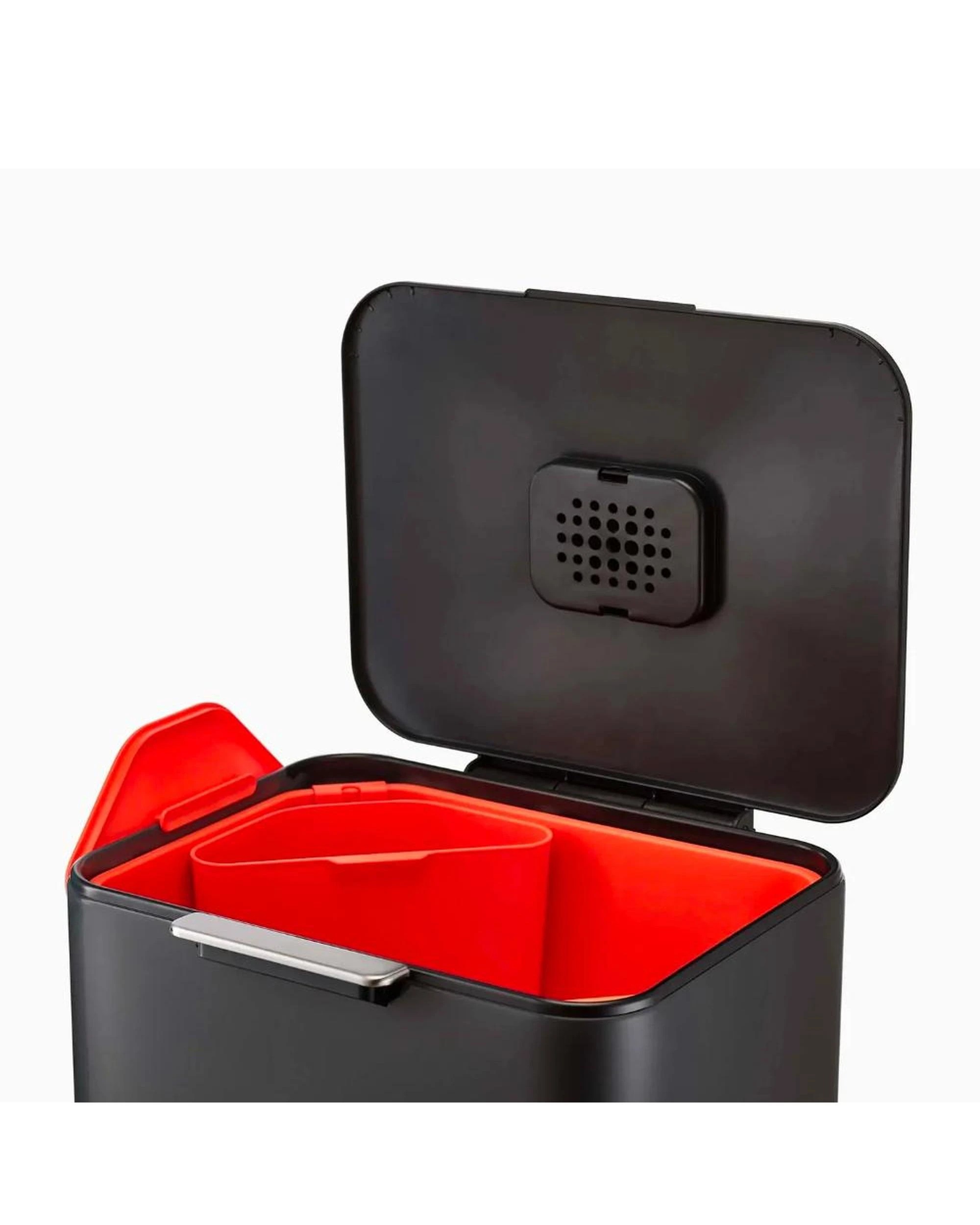 2 Joseph Joseph Totem Max Waste Separation 60L Bin Black 30106, 2 of 9