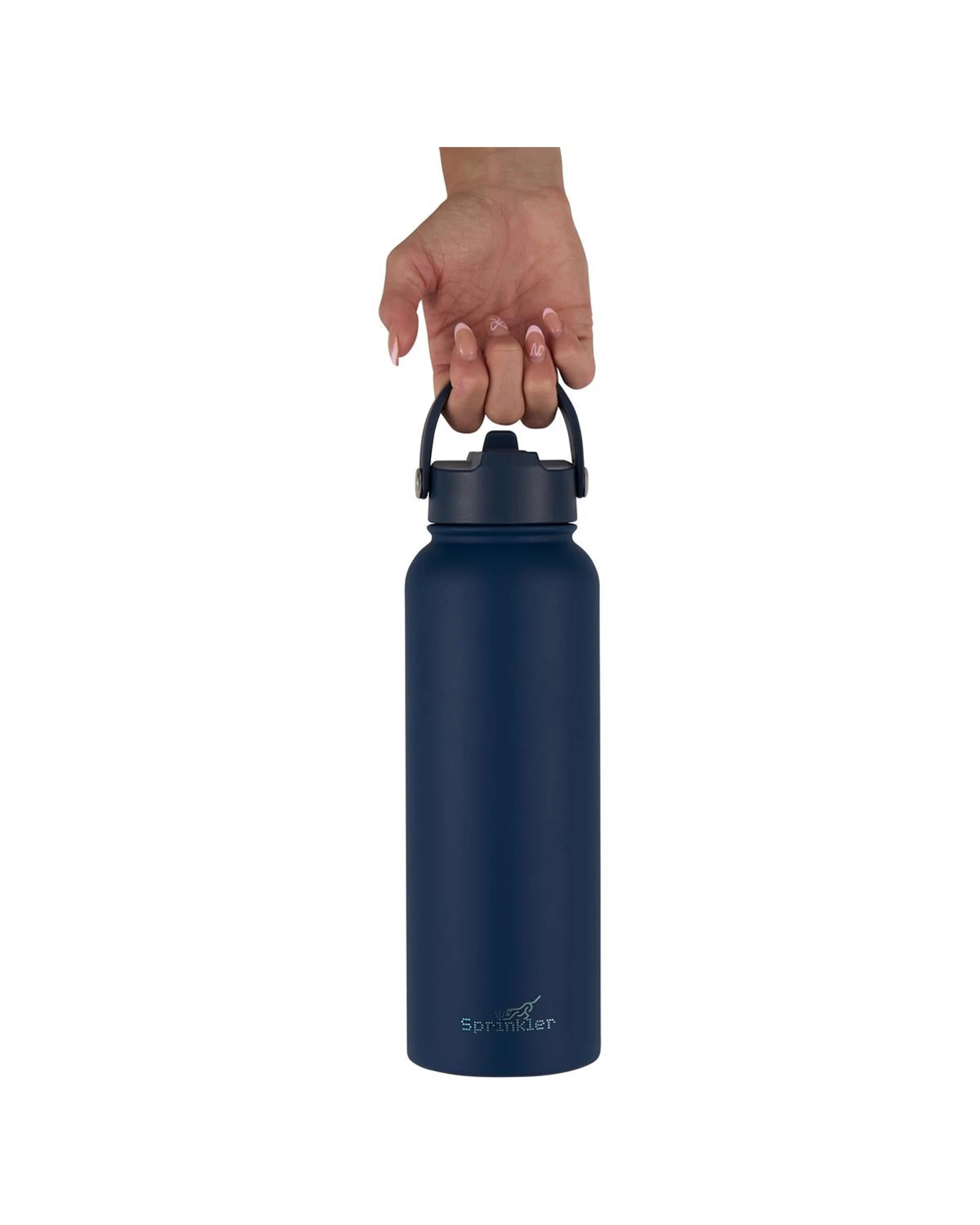 3 Sprinkler Bella Sipper Insulated Bottle 1.1L Vacuum Insulated Leakproof Portable - Blue, 3 of 6