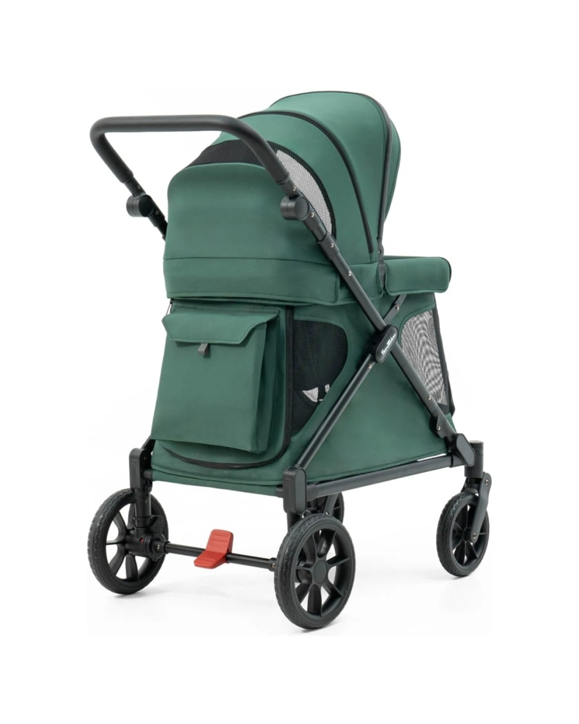 6 Playette Familidoo Q1 2.0 Wagon Stroller Emerald - Green, 6 of 7