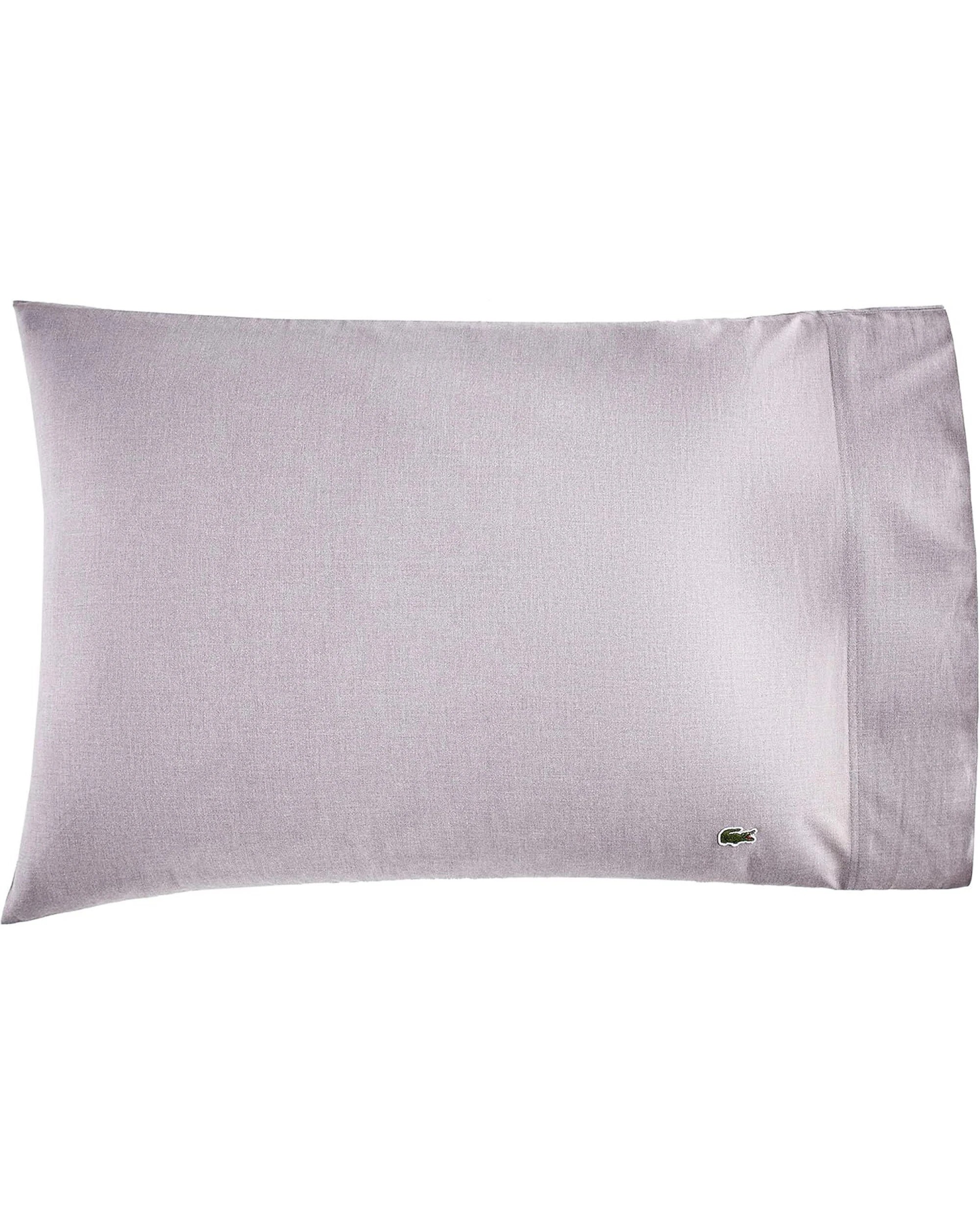 4 Lacoste California King 4-Piece Bed Sheet Set in Chambray Grey - King Bed, 4 of 5