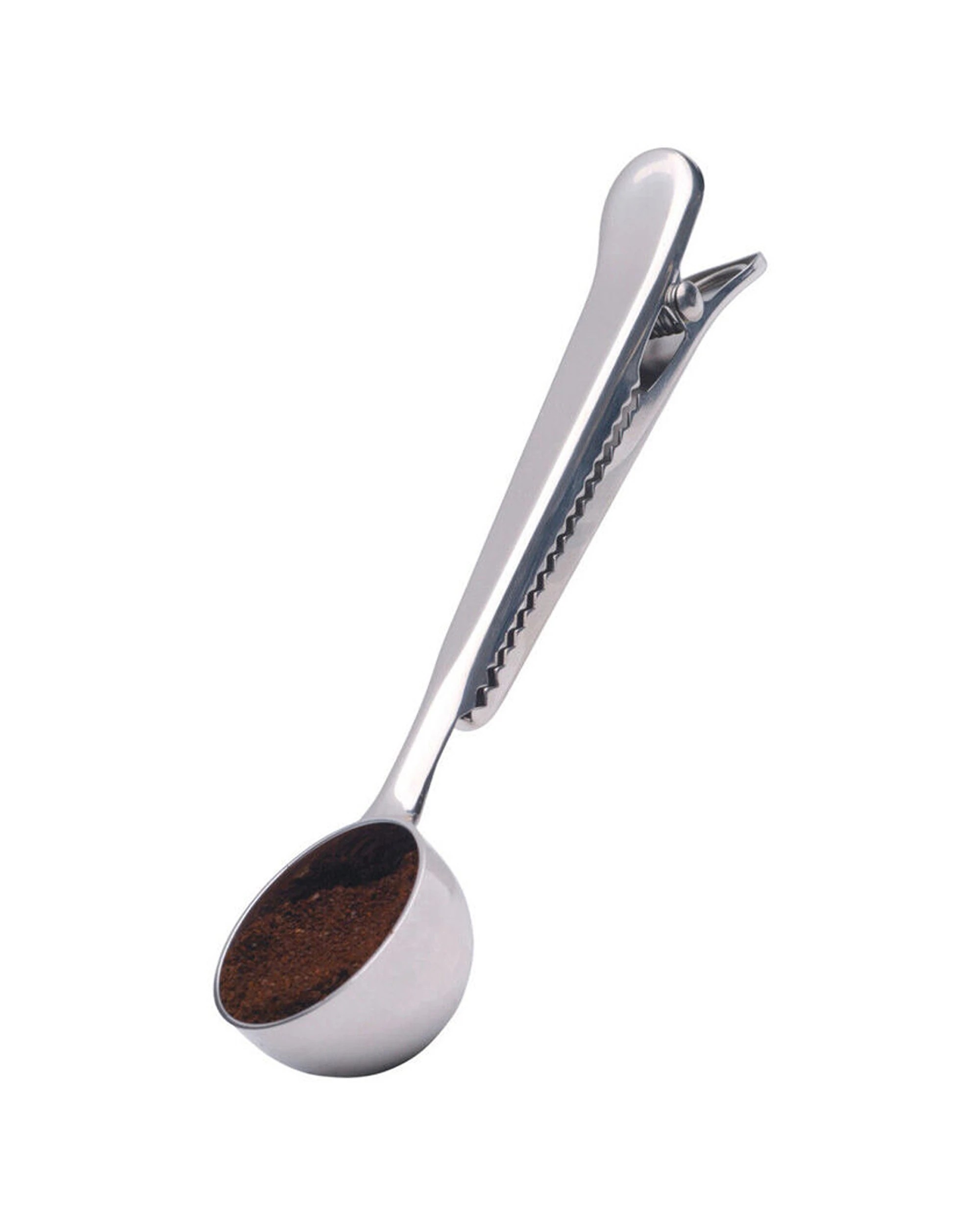 2 La Cafetiere 3x 18cm 20g Stainless Steel Coffee Measuring Spoon With Clip - Silver, 2 of 5