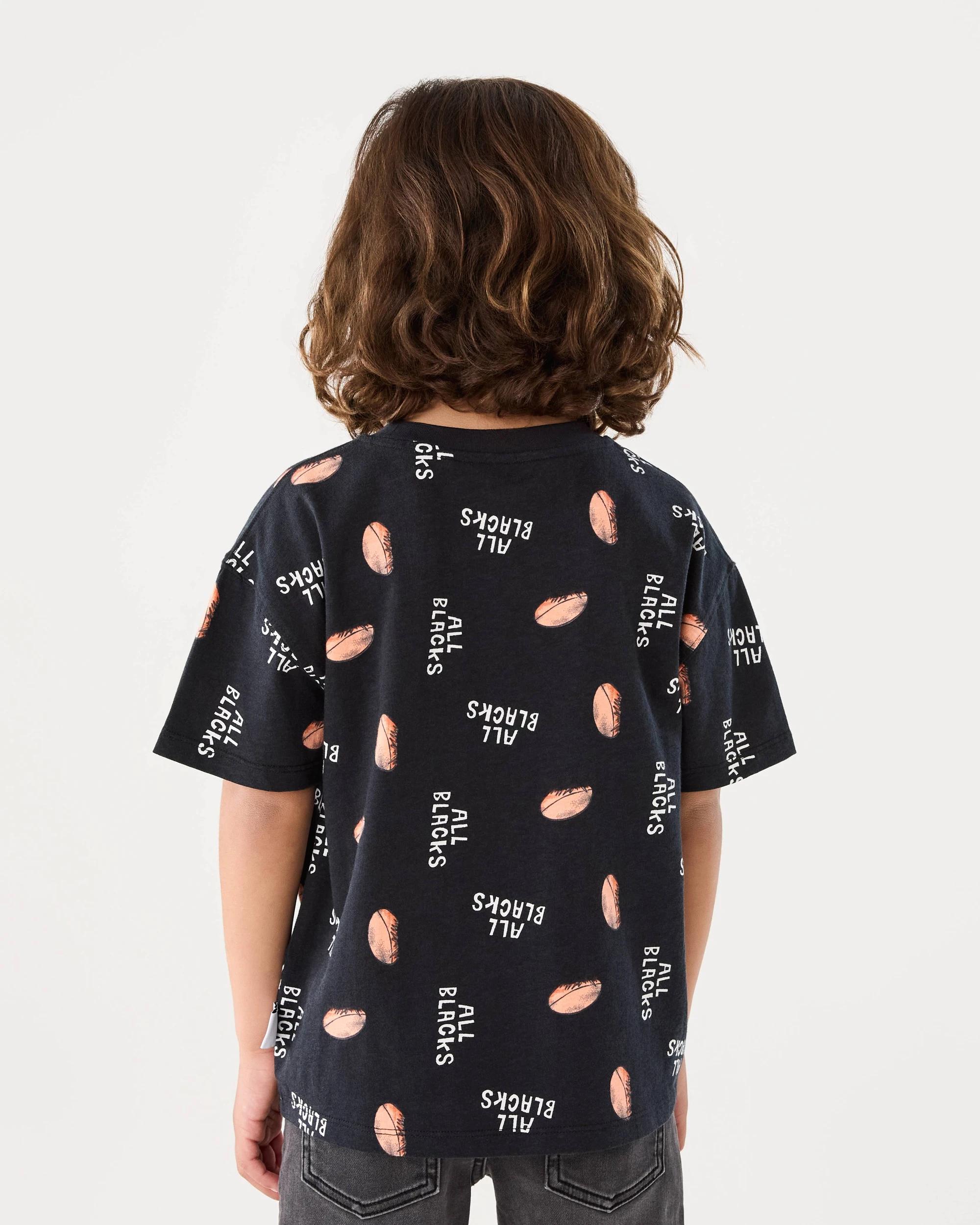 2 All Blacks Kids T-shirt Black, 2 of 8