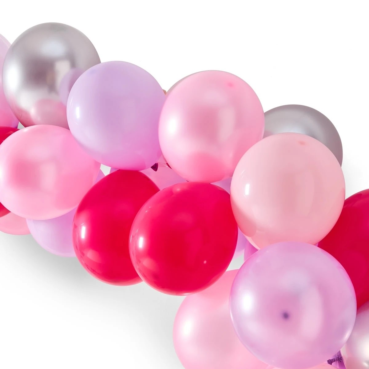 3 77 Piece Pink Disco Balloon Garland, 3 of 6
