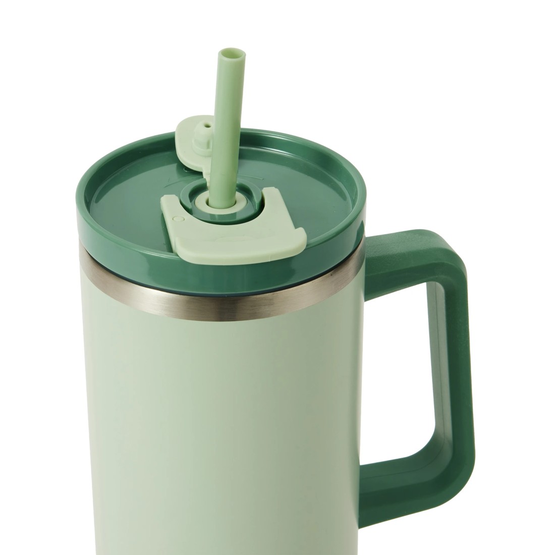 4 1.18L Sage Jumbo Tumbler with Handle, 4 of 6