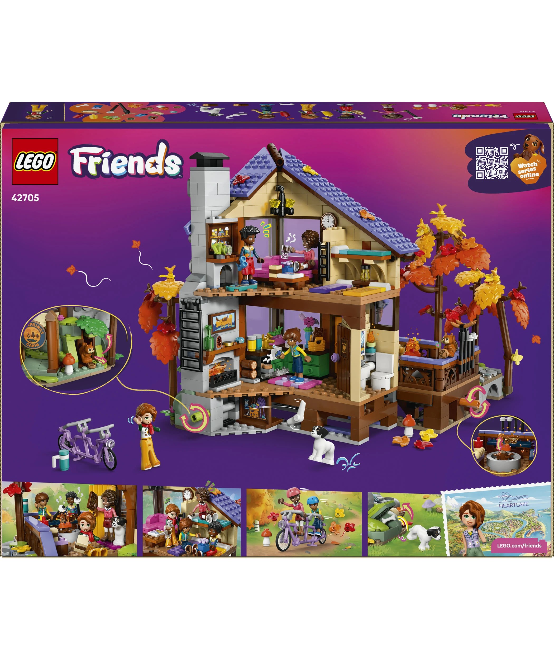 9 LEGO Friends Cosy Autumn Forest Cabin 42705, 9 of 9