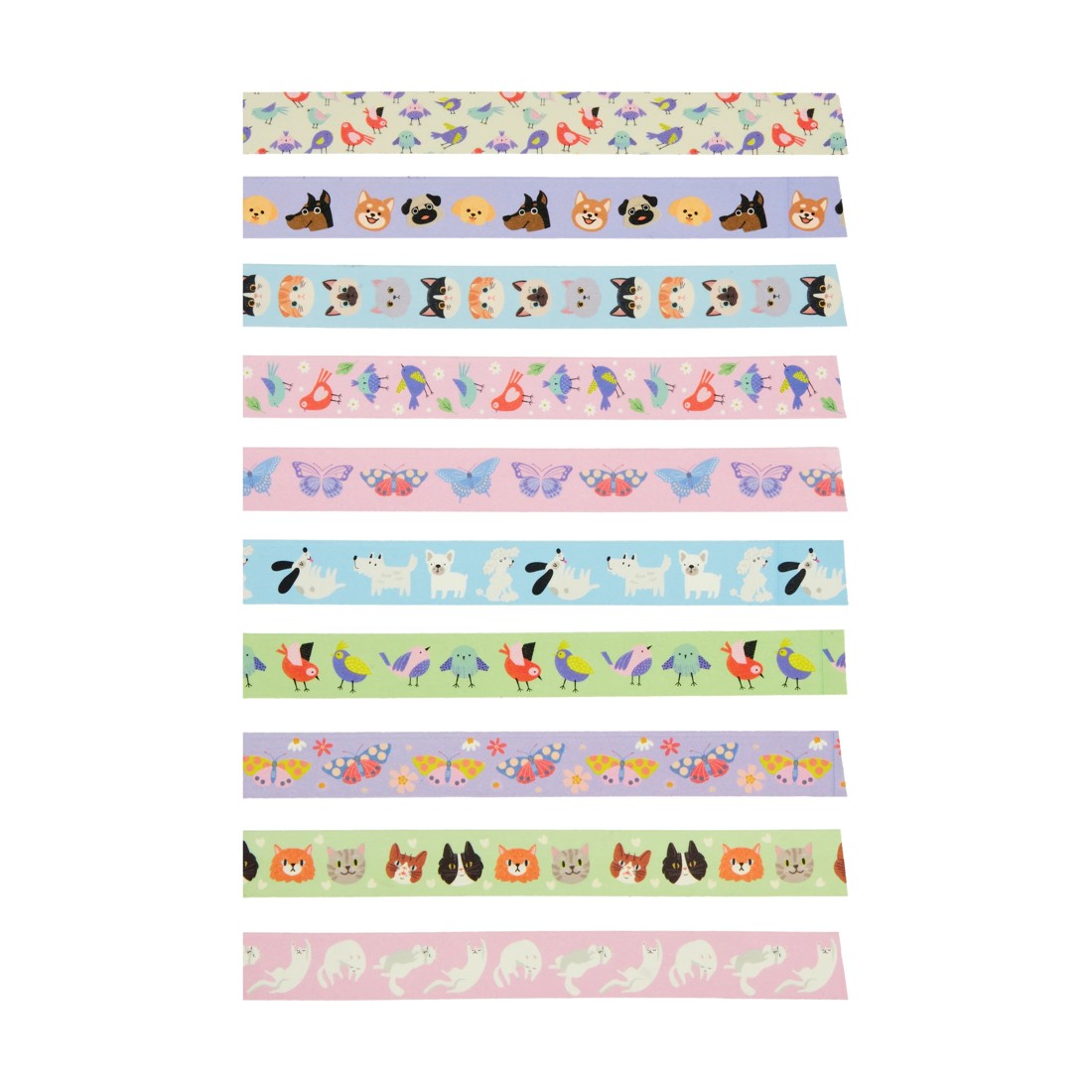 3 10 Pack Washi Tapes - Cute Animals, 3 of 3