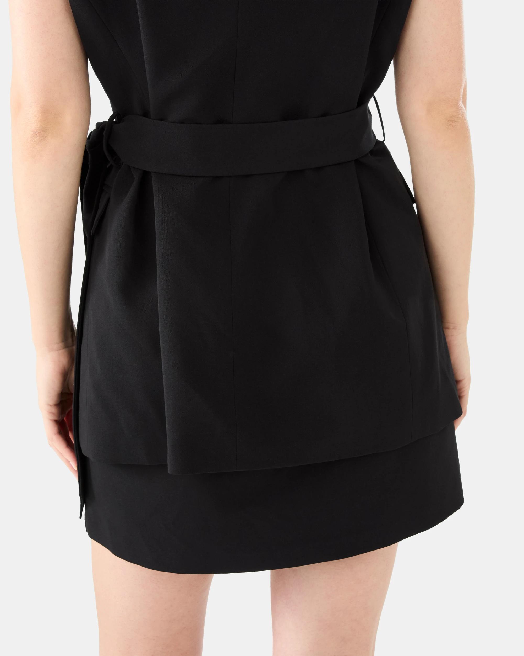 4 Split Front Mini Skort Black, 4 of 6