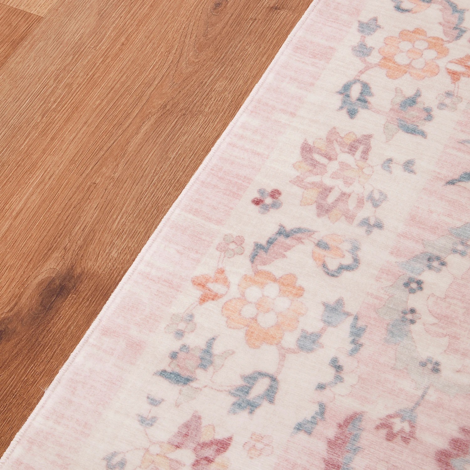 5 Common Ground Rugs Vitality Amira Washable 320x230cm - Extra Large Floor Rug - Pink, 5 of 7