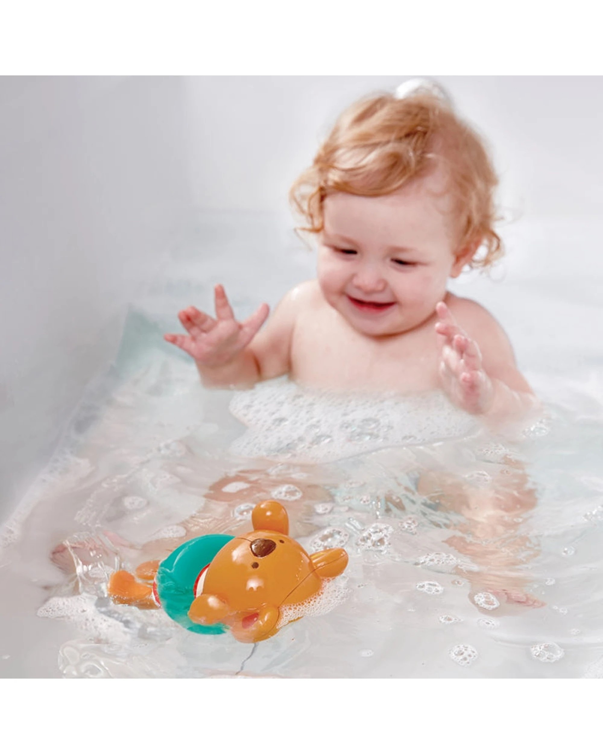 3 Hape Swimmer Teddy Wind-Up Toy Kids & Toddlers Set - Multi, 3 of 4