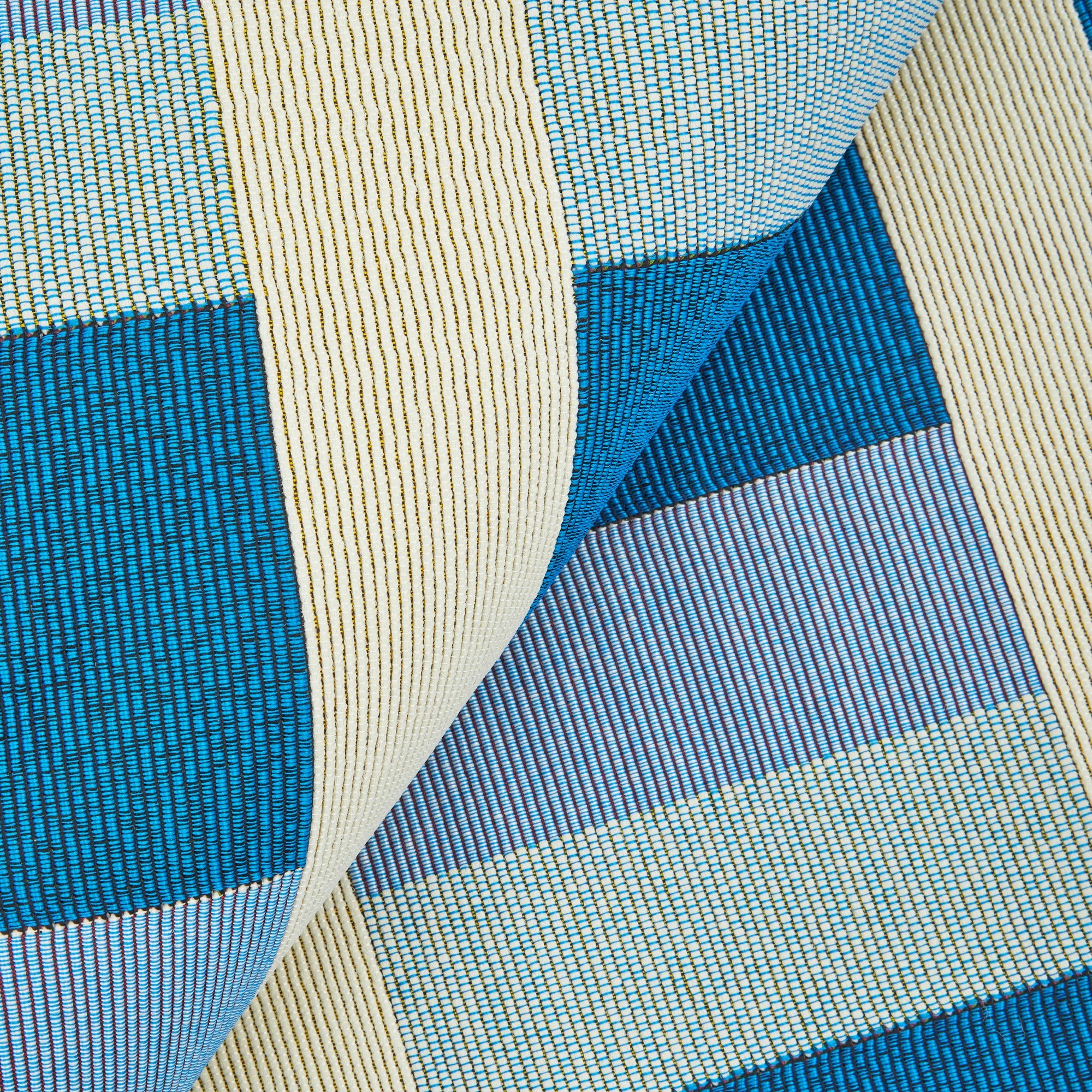 8 Common Ground Rugs Horizon Lattice 285x200cm - Large Pet Friendly Outdoor Floor Rug - Blue, 8 of 9
