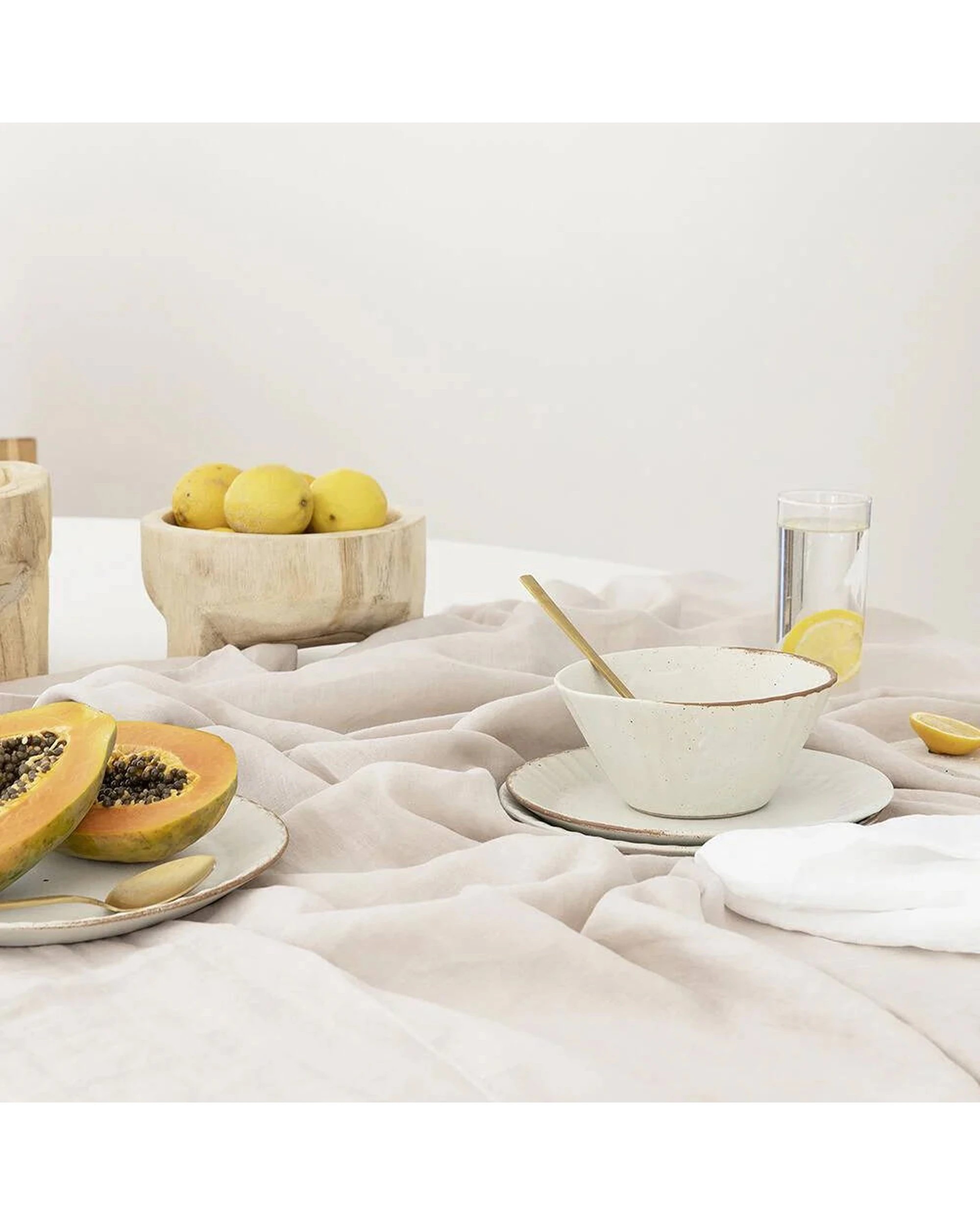 5 Bambury Tableware/Dinnerware Linen Tablecloth 150x275cm - Silver, 5 of 5