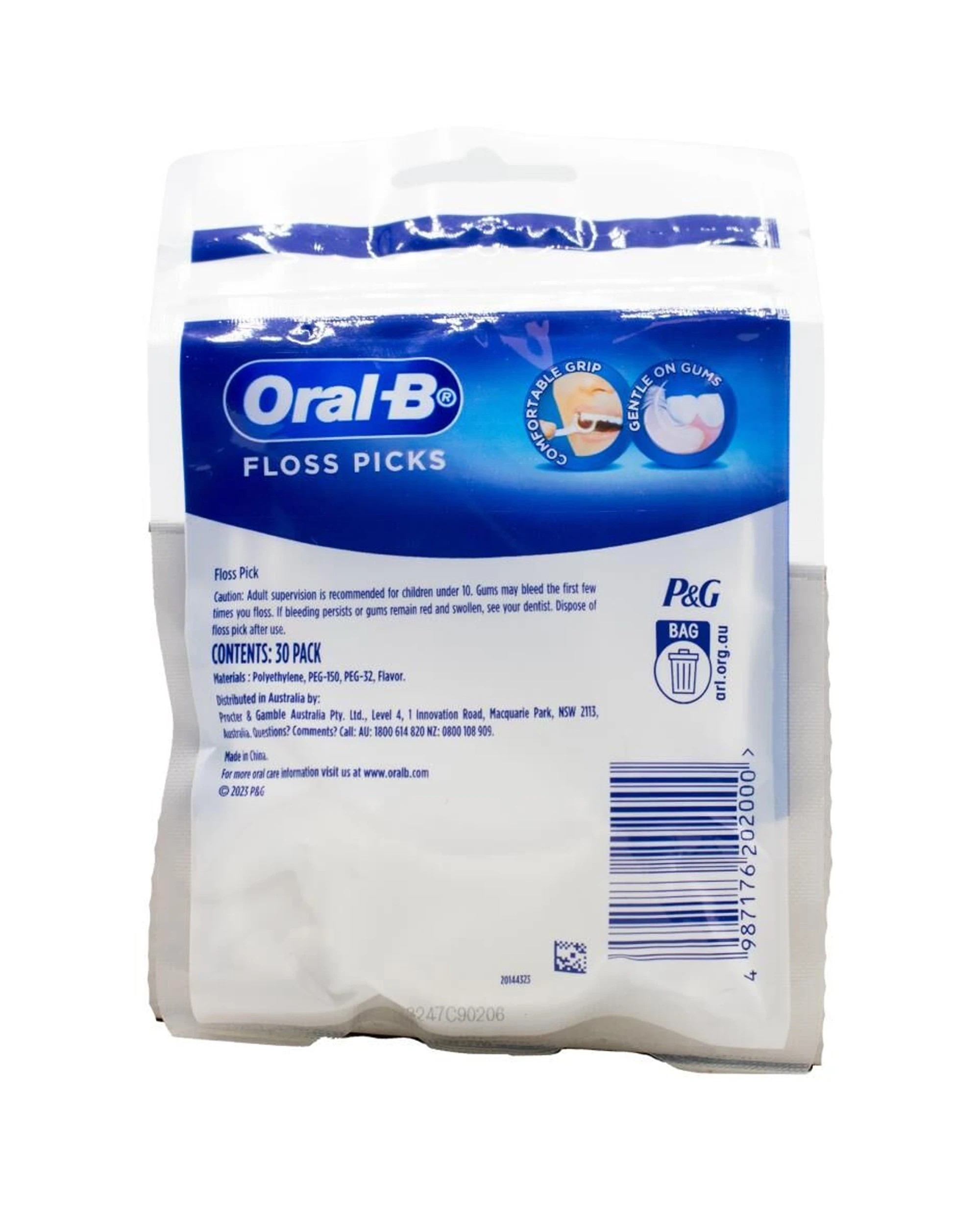 3 Oral B 12PK Dental Floss Picks 30pc Oral Hygiene Kit - Multi, 3 of 3