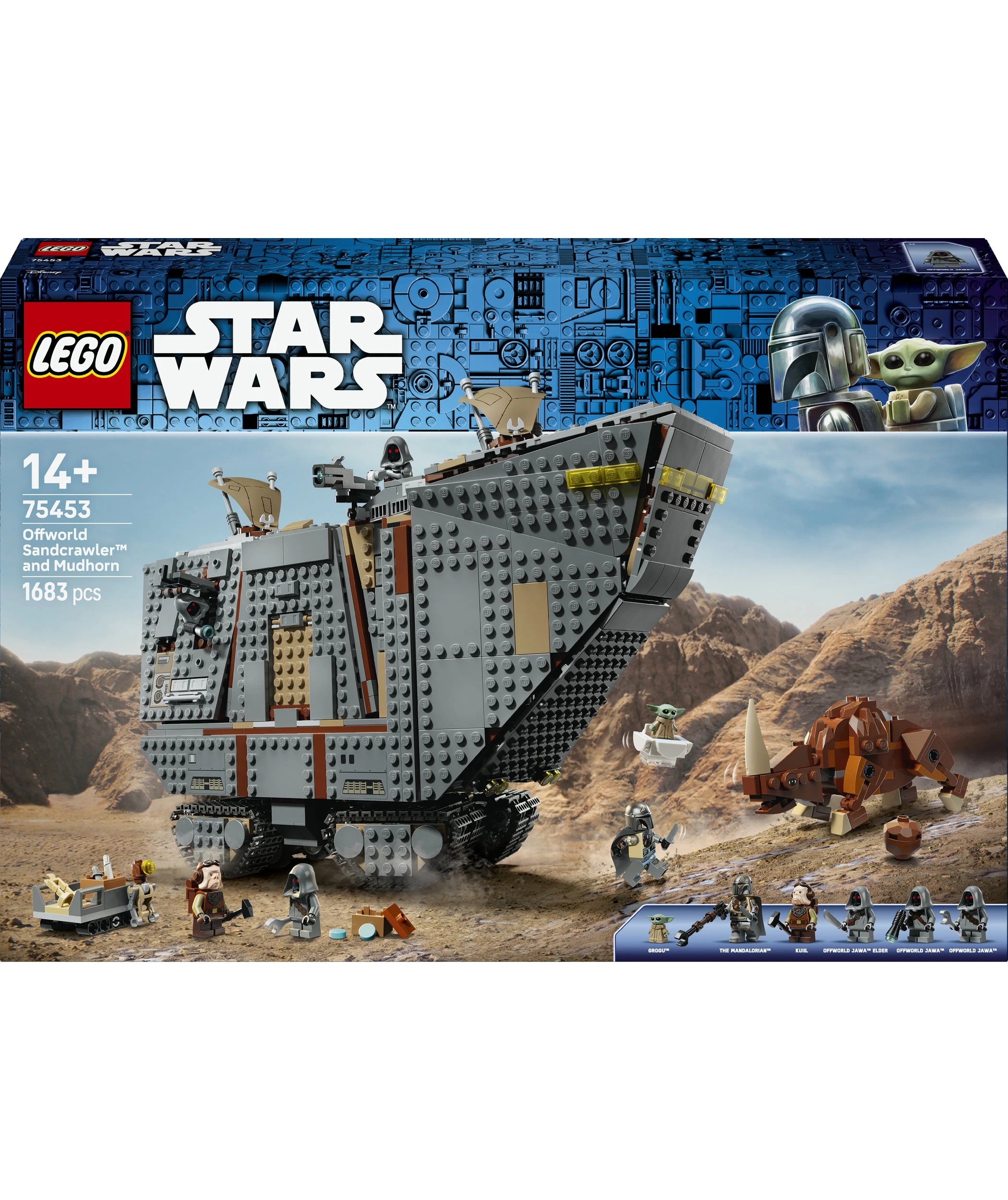 1 LEGO Star Wars Offworld Sandcrawler and Mudhorn 75453, 1 of 10