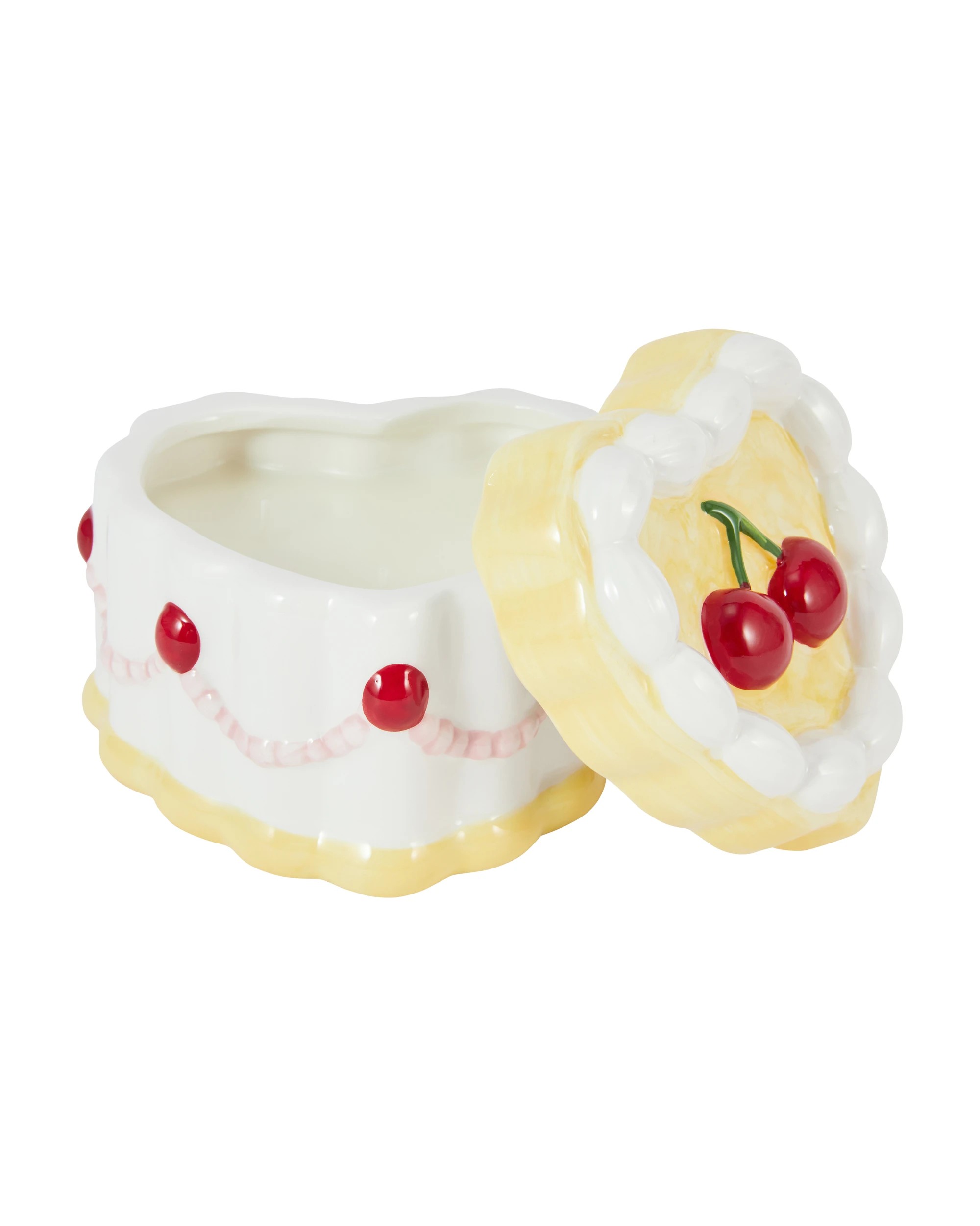 5 Ceramic Heart Tea Cake Candle, 5 of 6