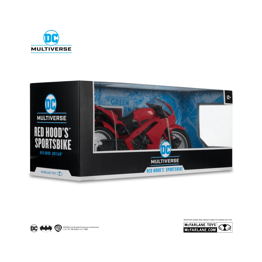 9 McFarlane Toys DC Multiverse Red Hood's Sportsbike Red Hood Outlaw 7 inch Action Figure, 9 of 10