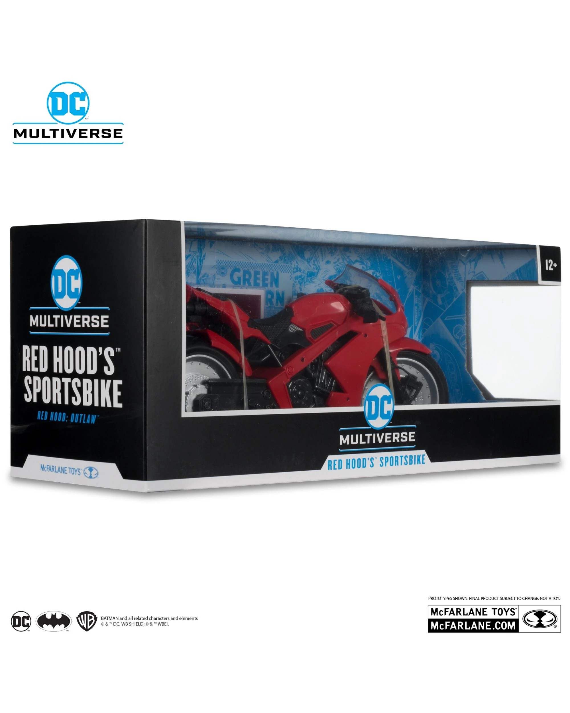 9 DC Multiverse Red Hood's Sportsbike Red Hood Outlaw 7 inch Action Figure, 9 of 10